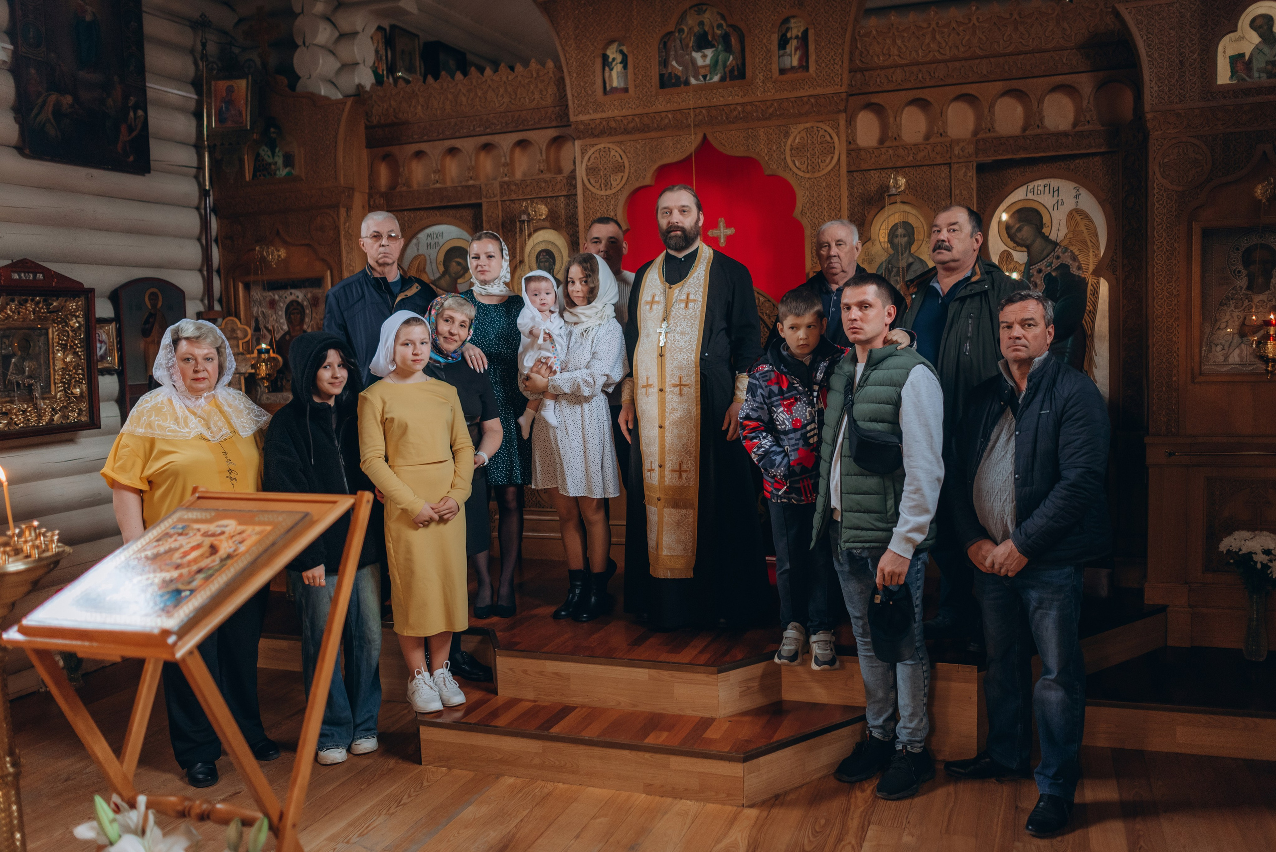 Крещение. Фотограф Кирилл Друлин