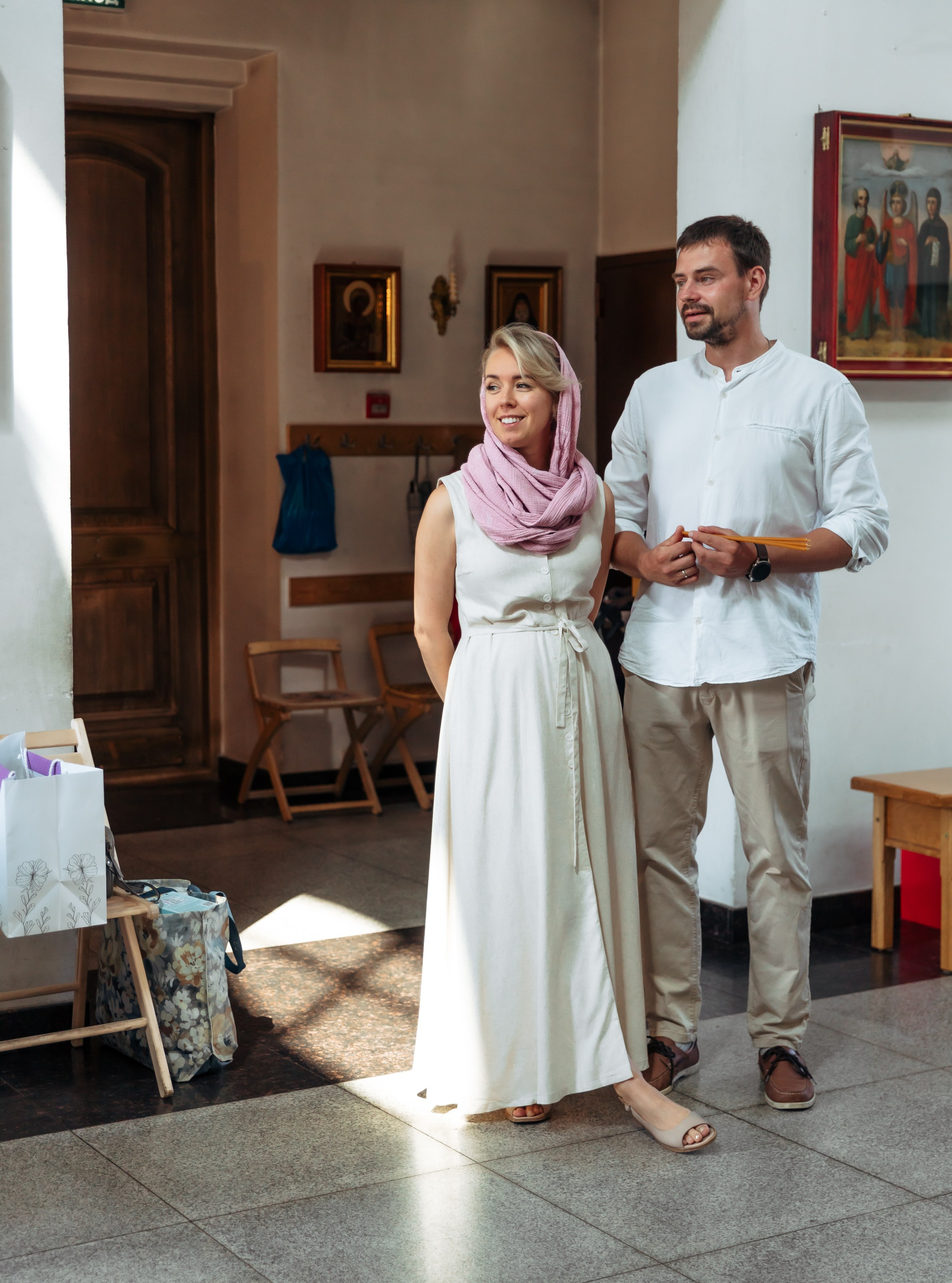 Крещение Сияны. Портретный и семейный фотограф в Москве Ирина Голубчина