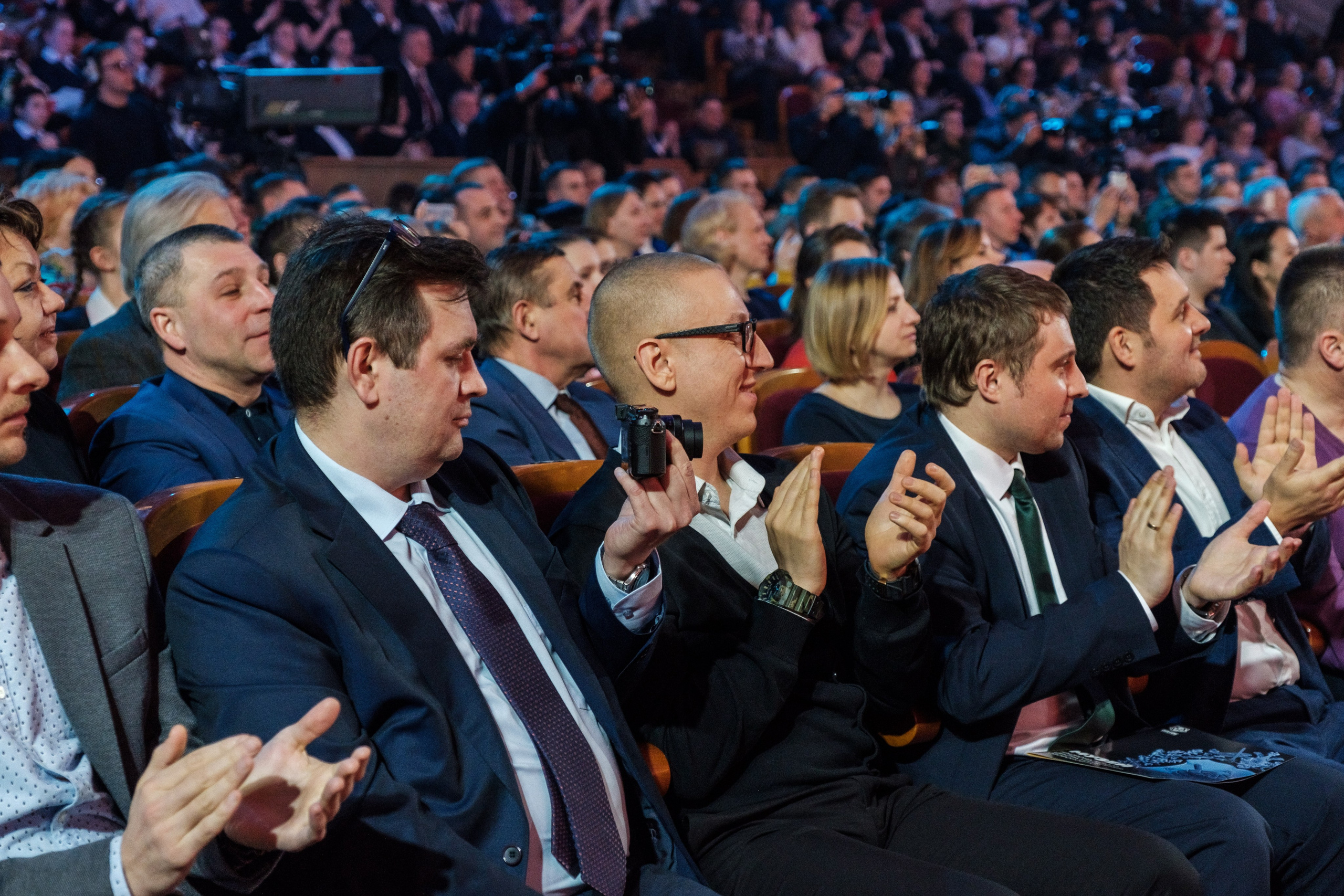 Фото репортаж с церемонии награждения в Театре Красной Армии. Любовь Потапова