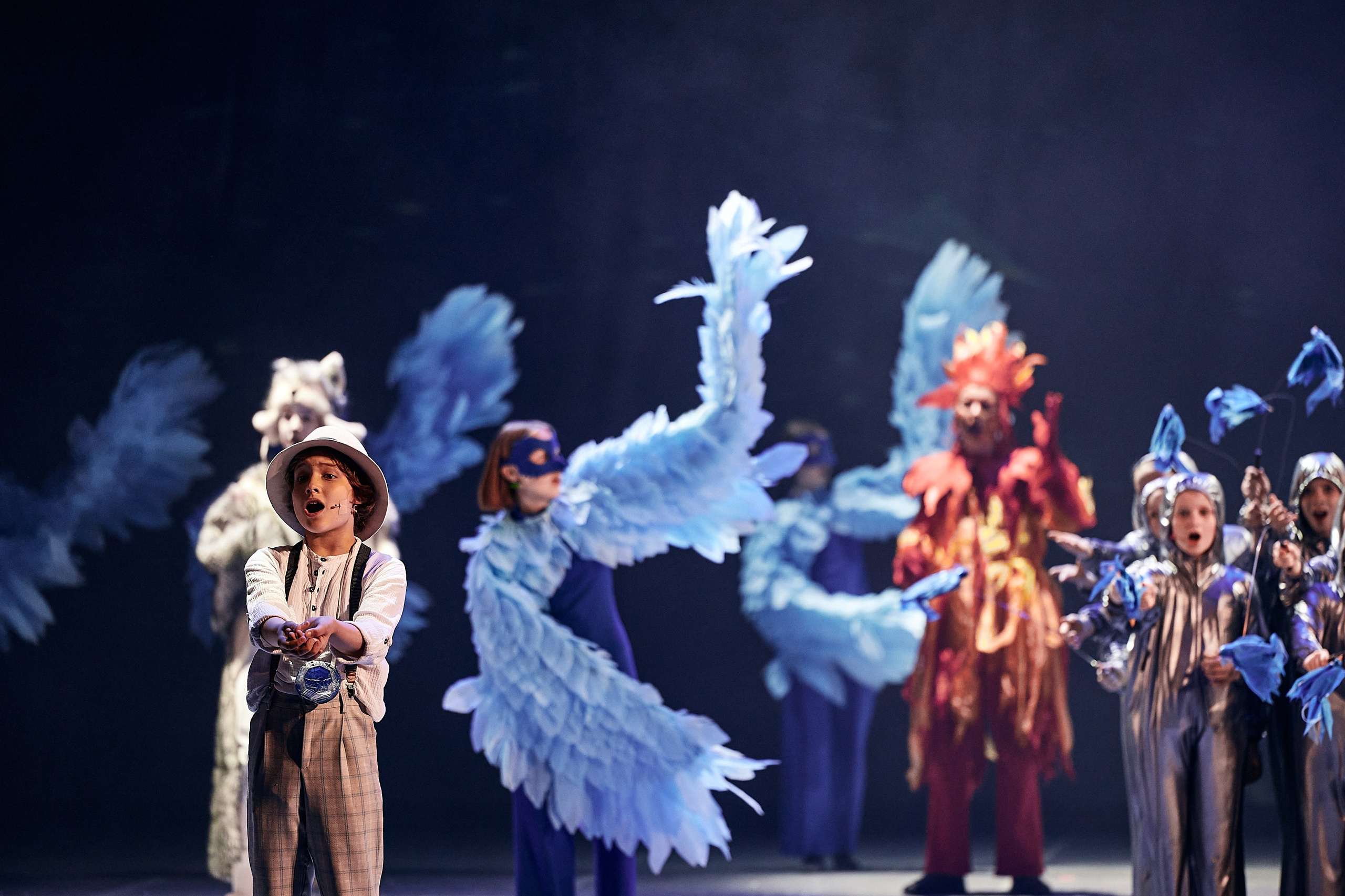 Спектакль «Синяя птица». Семейный и репортажной фотограф в Красноярске и Москве Виктор Бабинцев