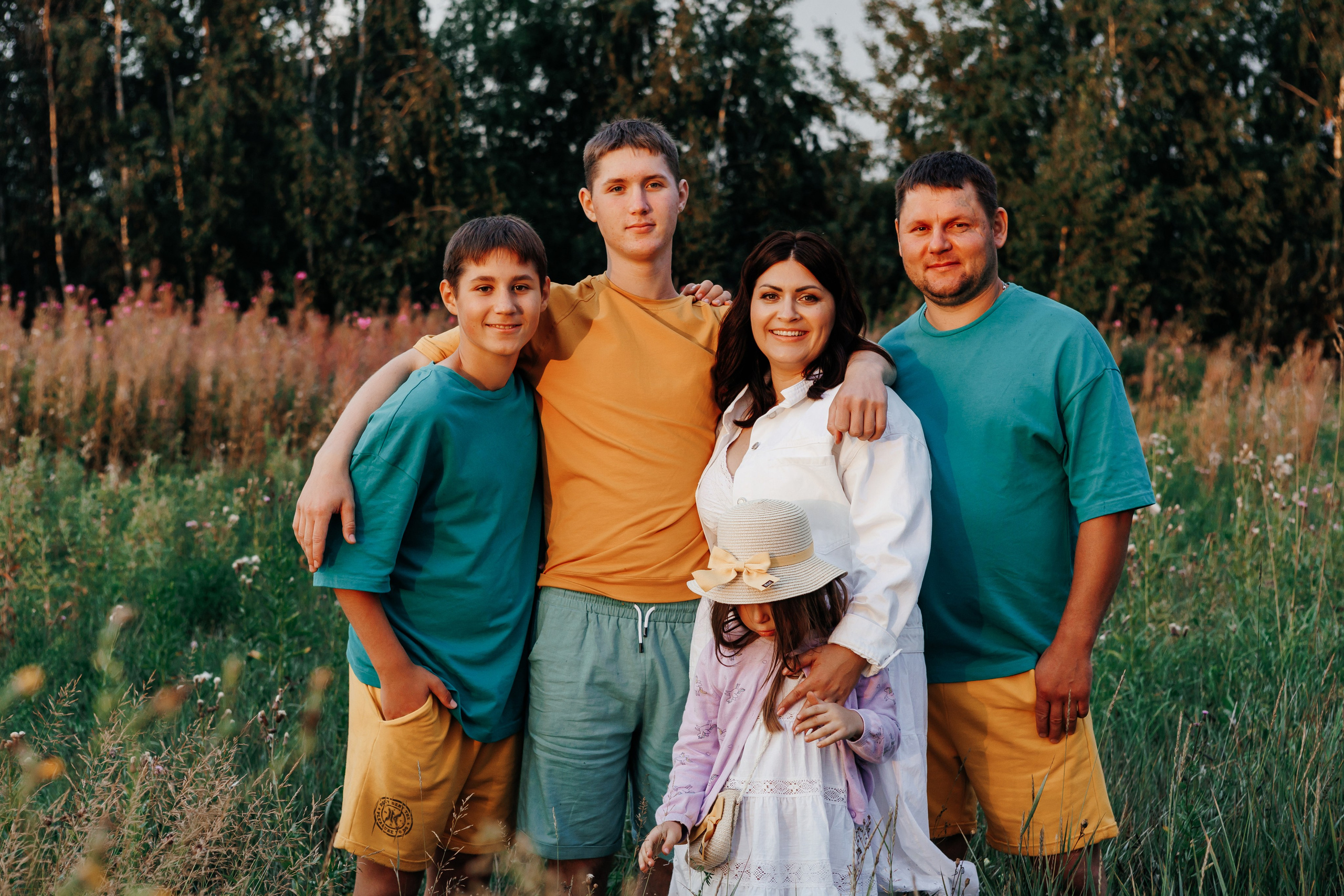 Семья Марии. Свадебный, семейный фотограф. Выпускные альбомы в Коченёво / Новосибирск. Наталья Байкуш