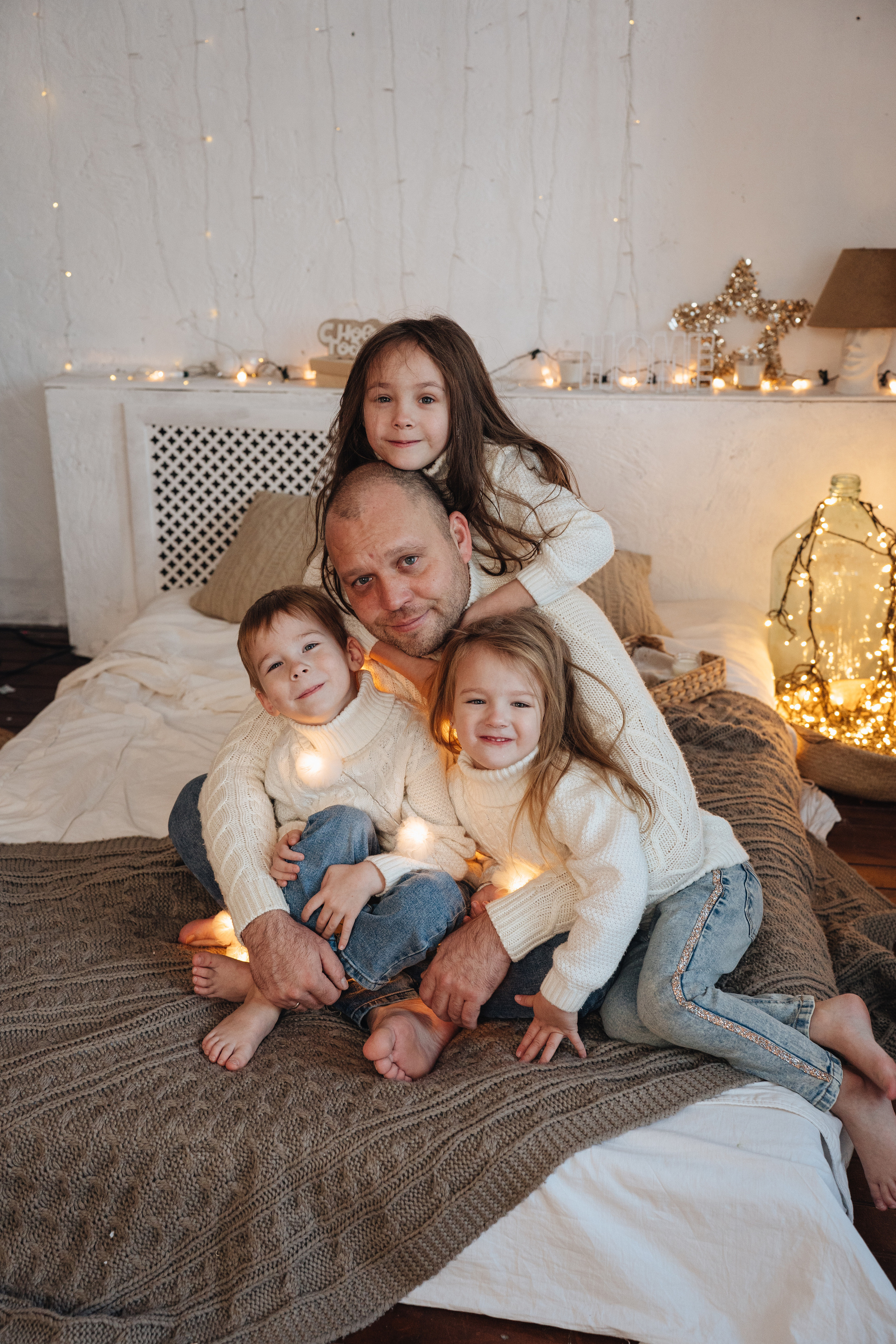 Настя, Ринат и малышня. Семейный фотограф в Казани