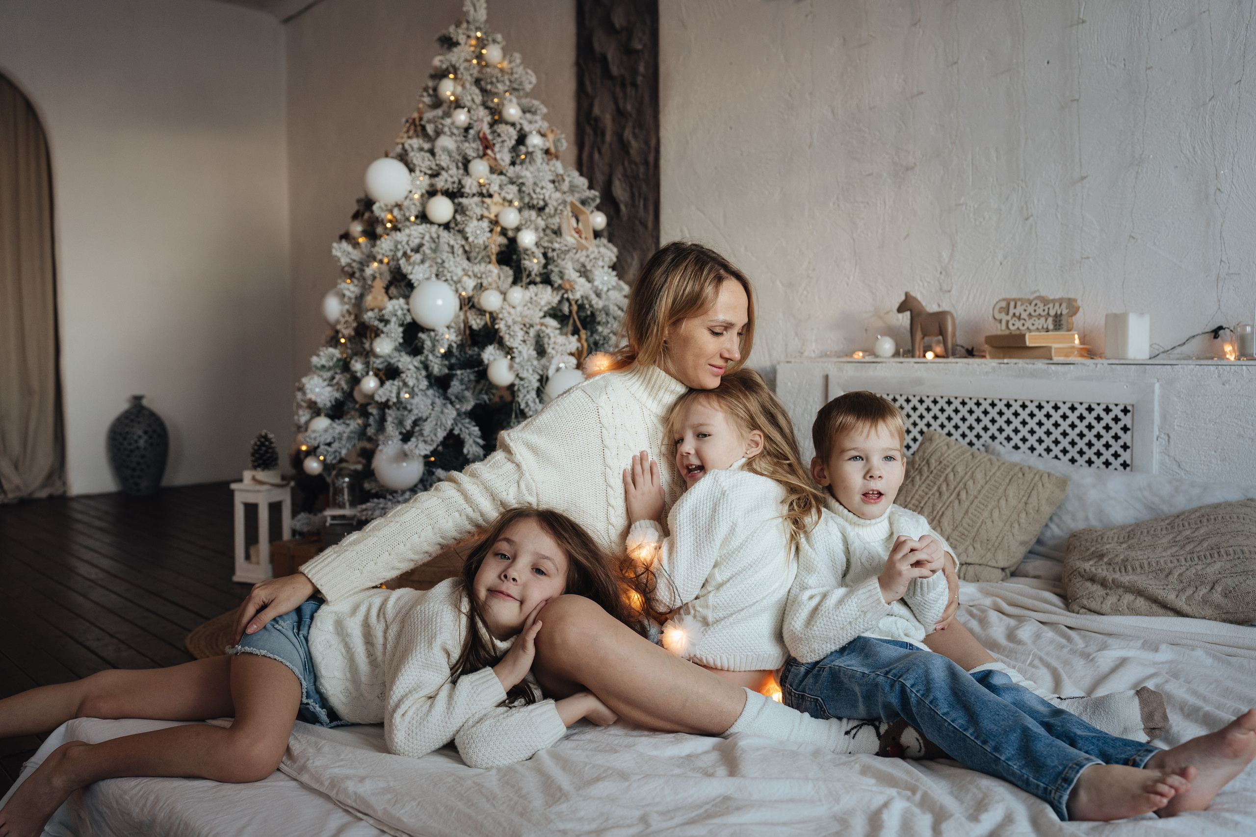 Настя, Ринат и малышня. Семейный фотограф в Казани