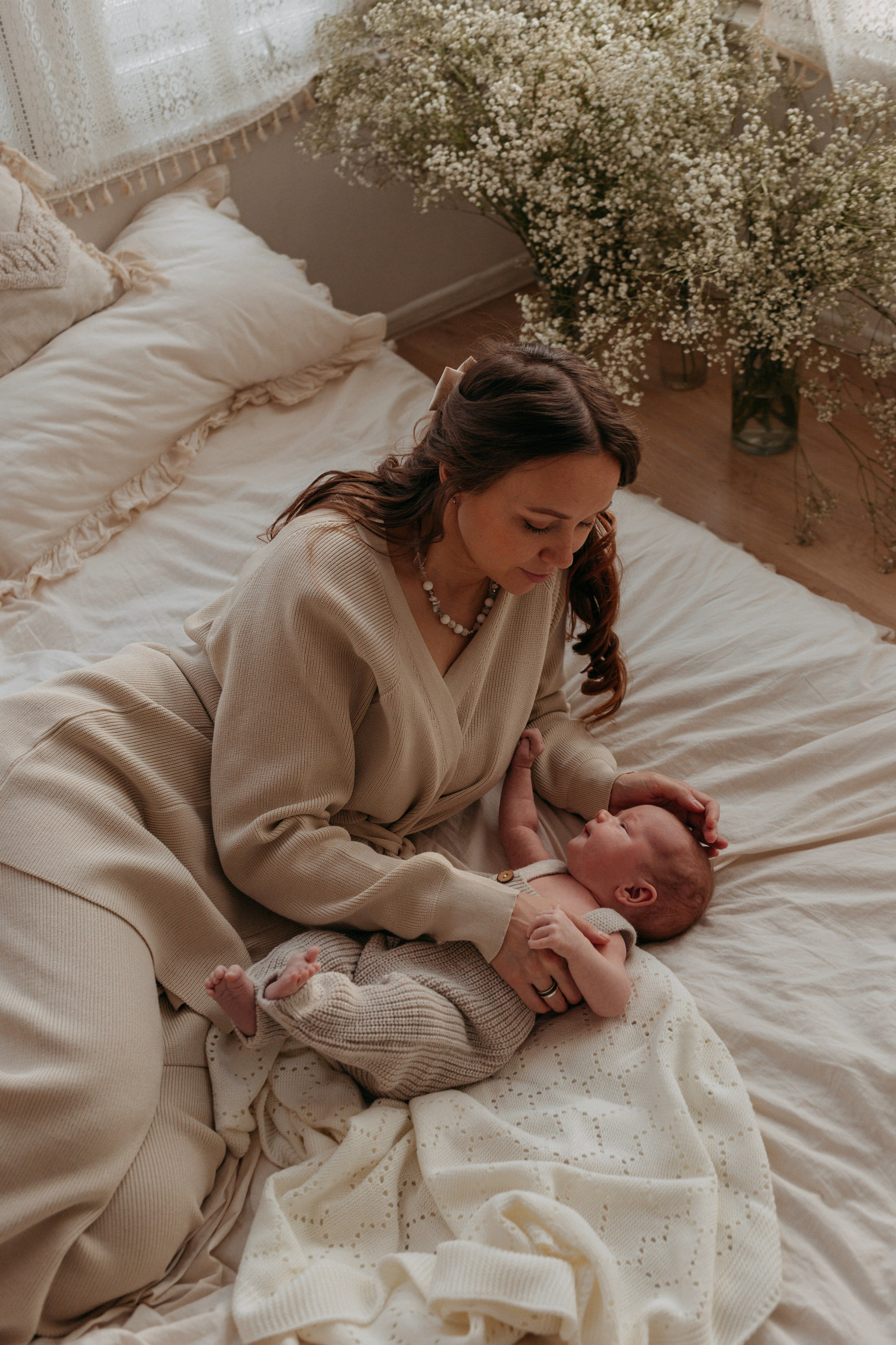 Мама и малышка (Balcone Studio). Фотограф в Санкт-Петербурге Гарипова Валерия