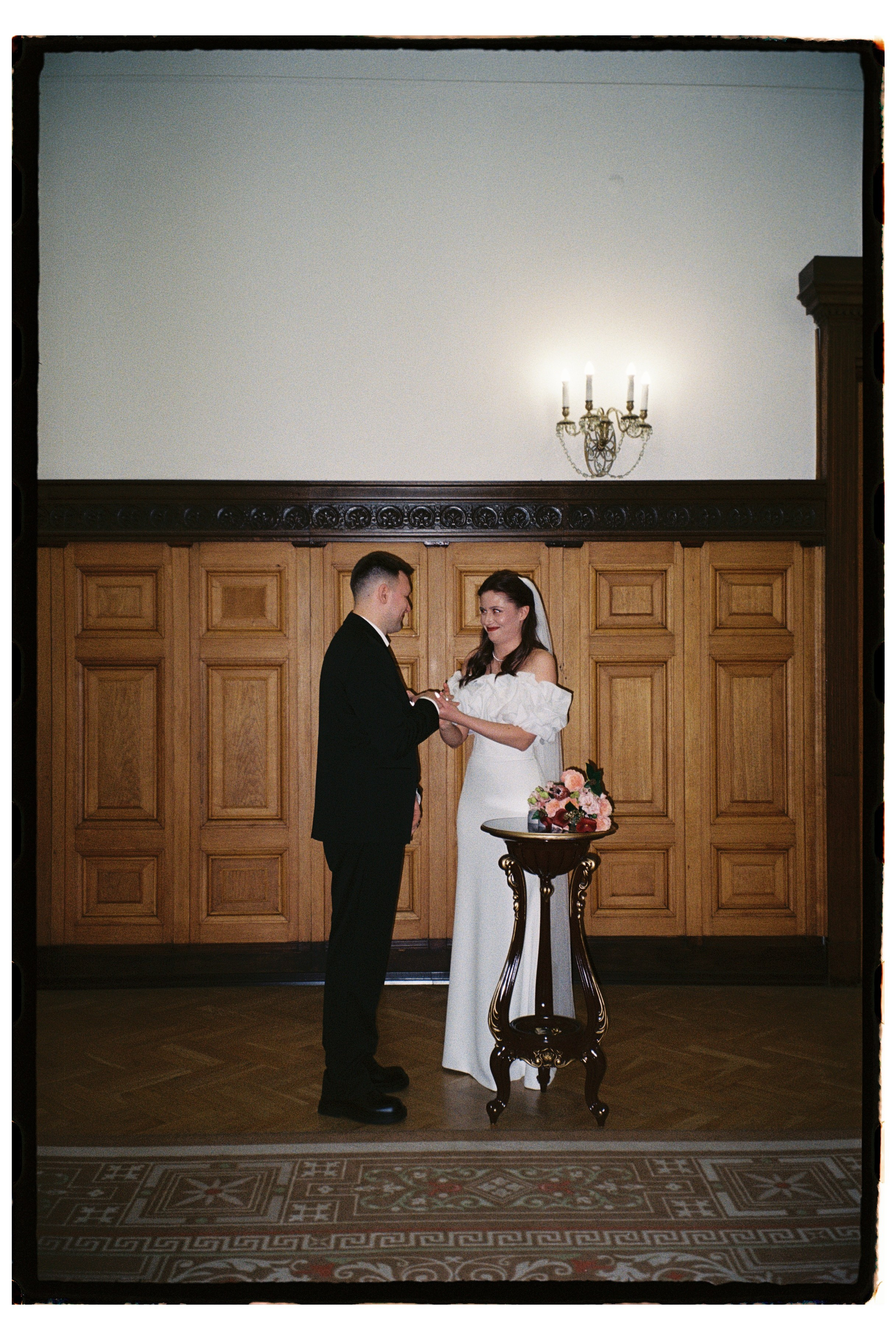 На плёнку (Оля и Денис). Фотограф в Москве — Евгения Прокопенко