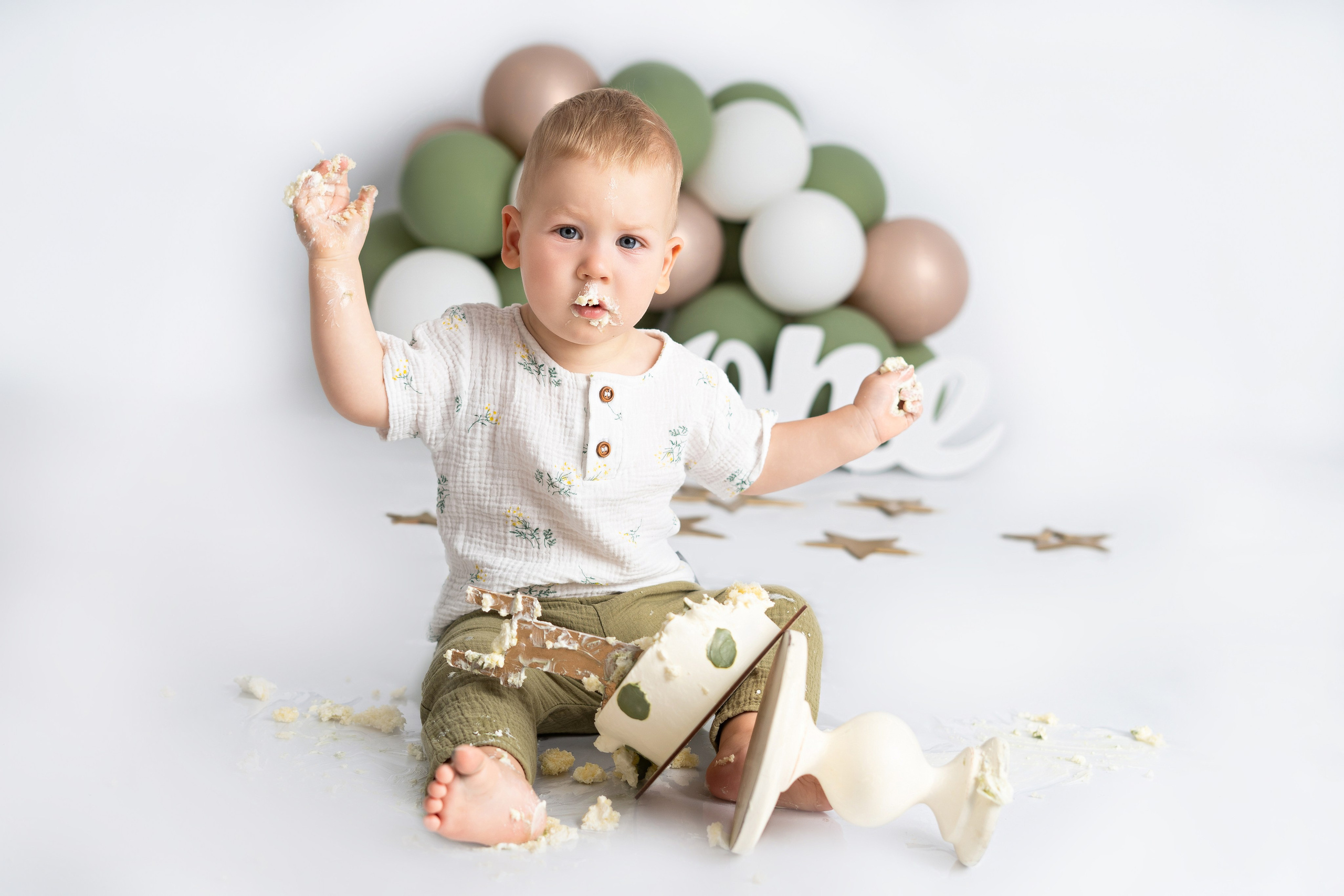 Марк. Фотограф новорождённых в Минске. Годик под ключ