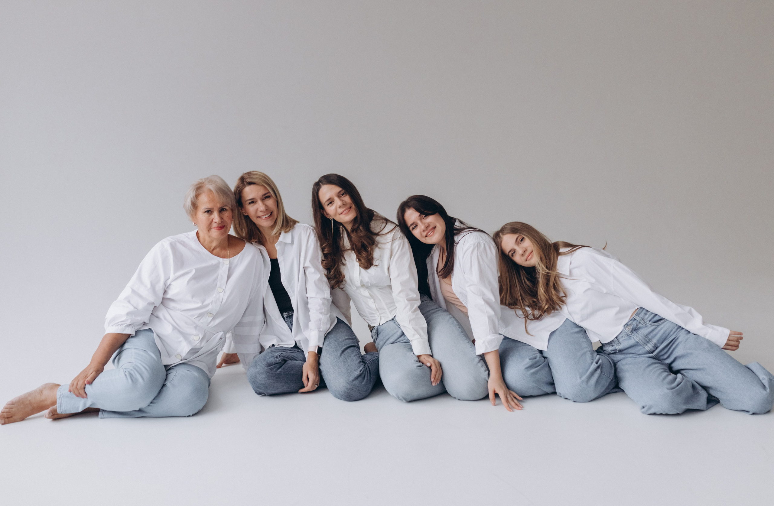 Три поколения. Семейный и индивидуальный фотограф в Москве Литинская Екатерина