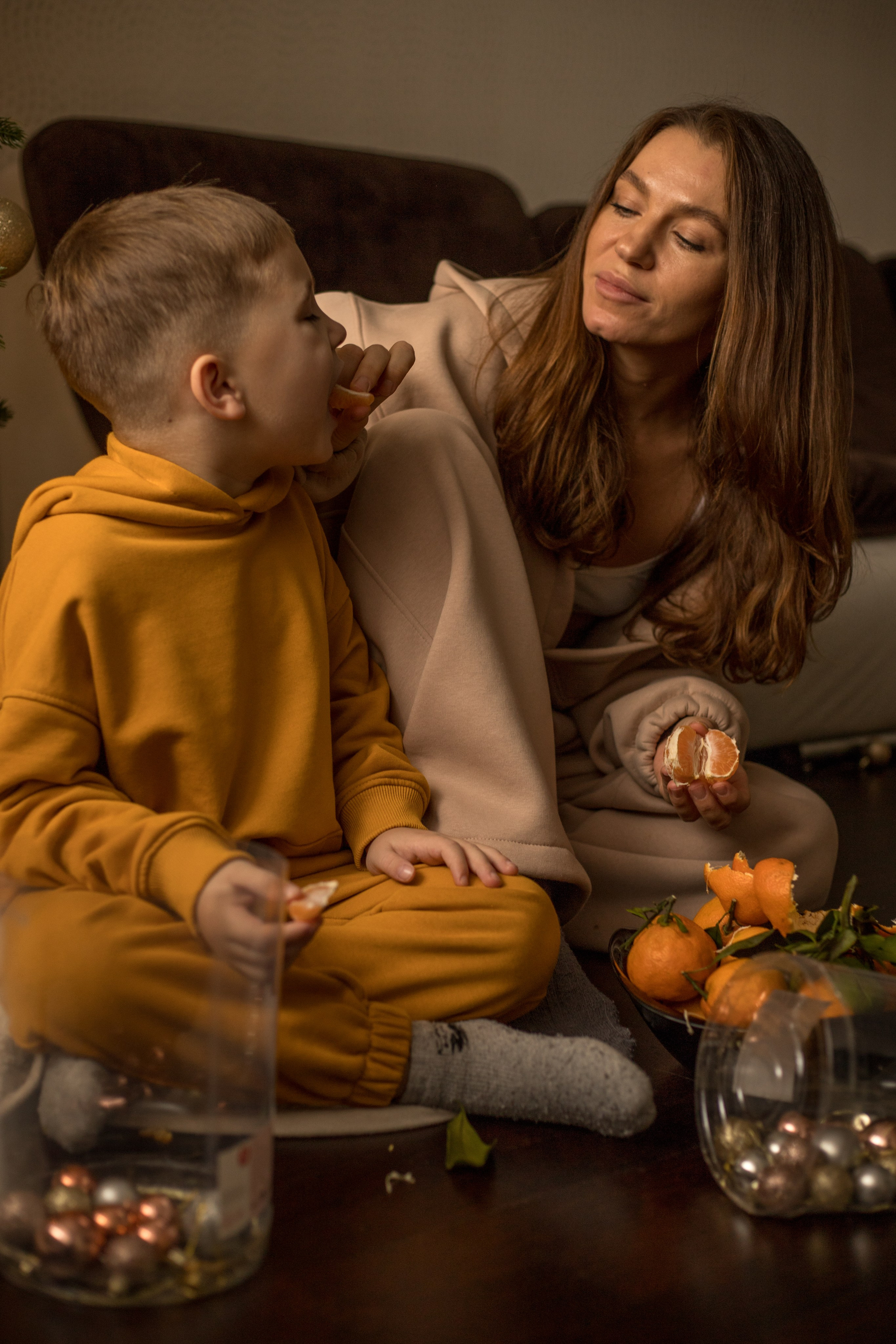 Новогодняя домашняя съемка в Тюмени. Венера Гайн. Репортажный фотограф  Тюмень. Обучение фотографии с 0