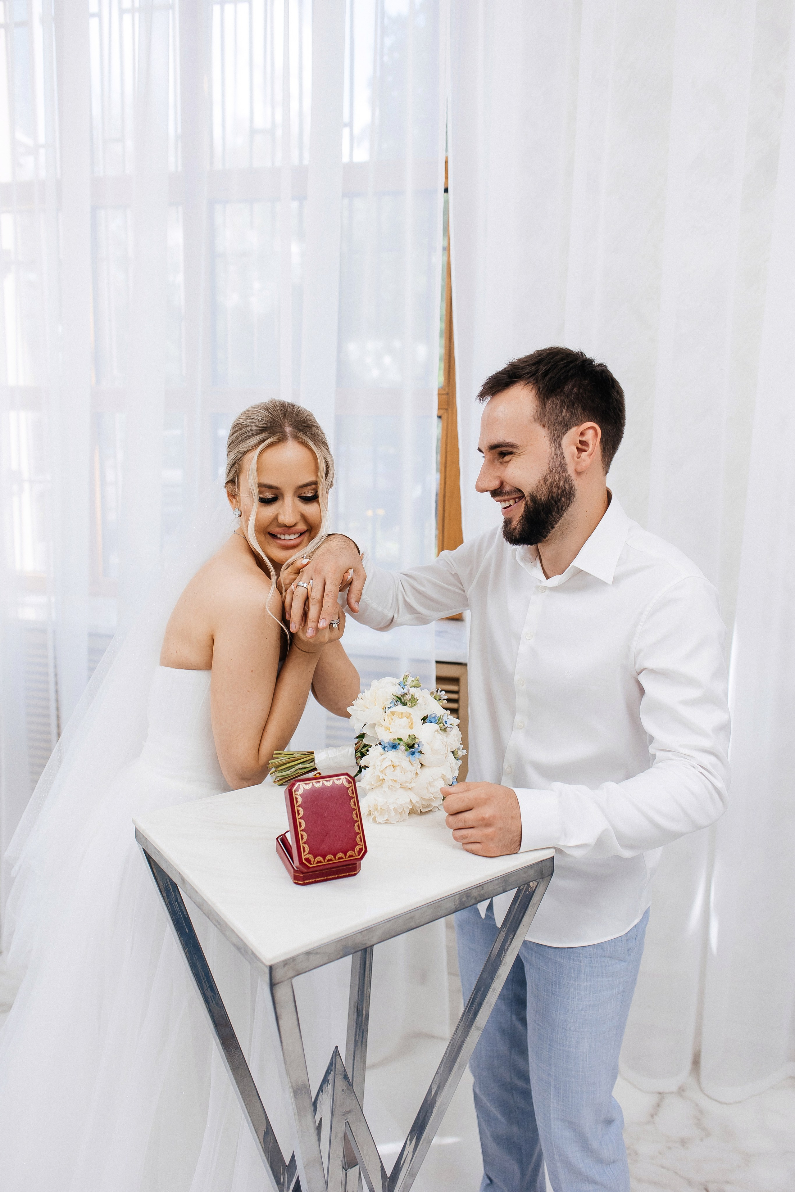 Борис и Ксения (утро + Загс + прогулка). Фотограф в Москве Екатерина Потапова