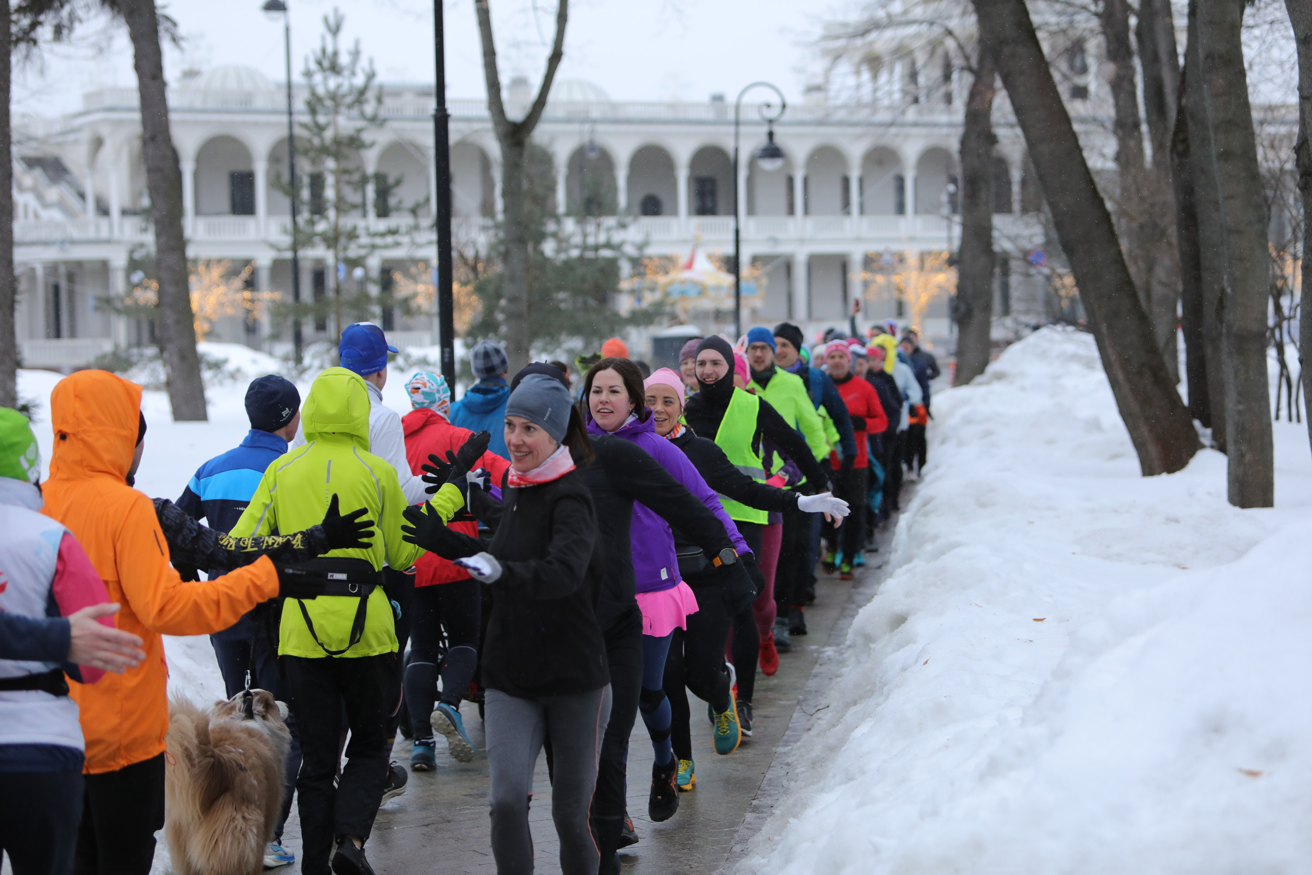 Забег 8 Марта, Речной вокзал. Фотограф Сергей Ловкий
