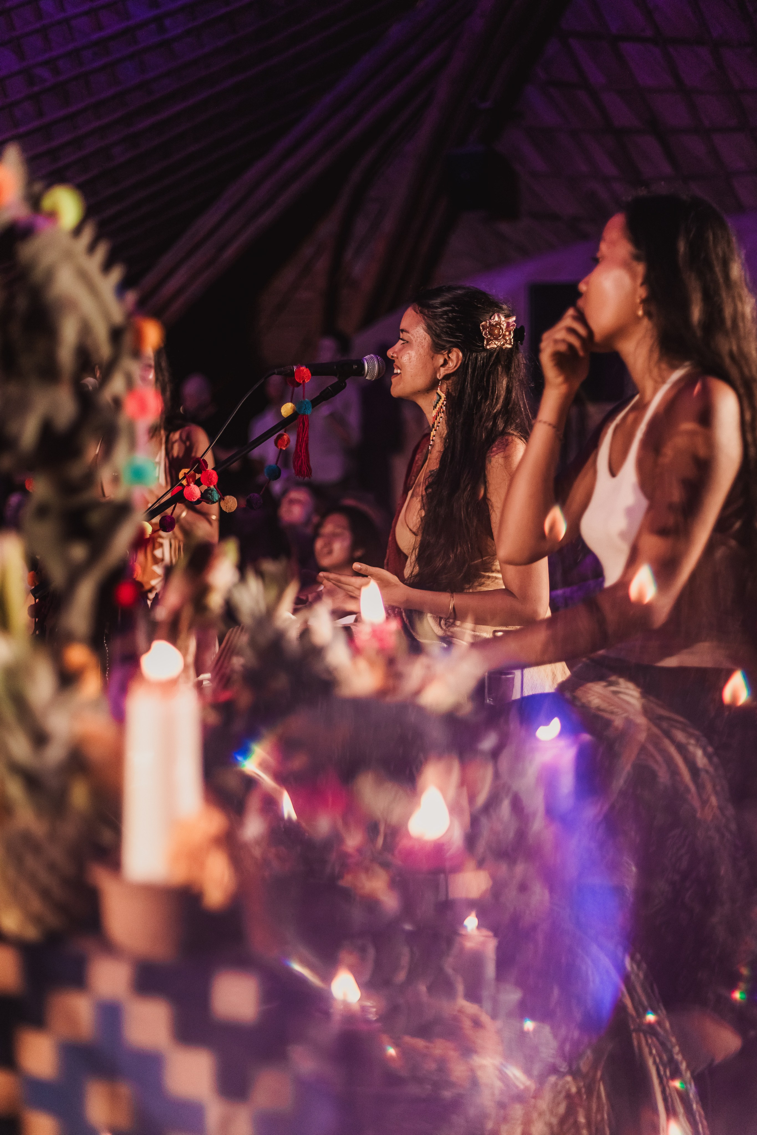 Hanuman Project kirtan at Alchemy april. Mariam Bagdasaryan