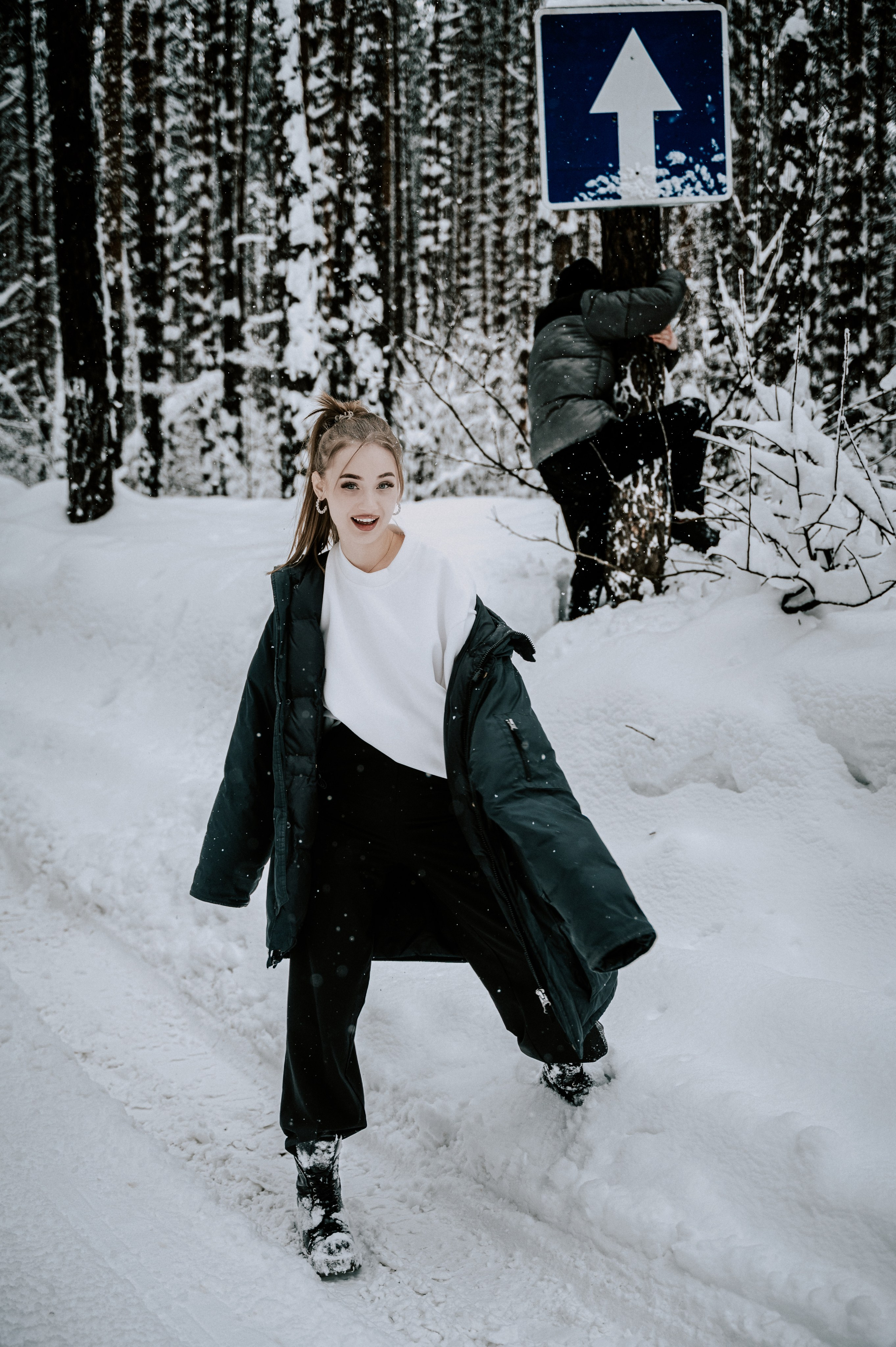 Индивидуальная съёмка для Аделины зима. Фотограф/видеограф Богдан Голованов