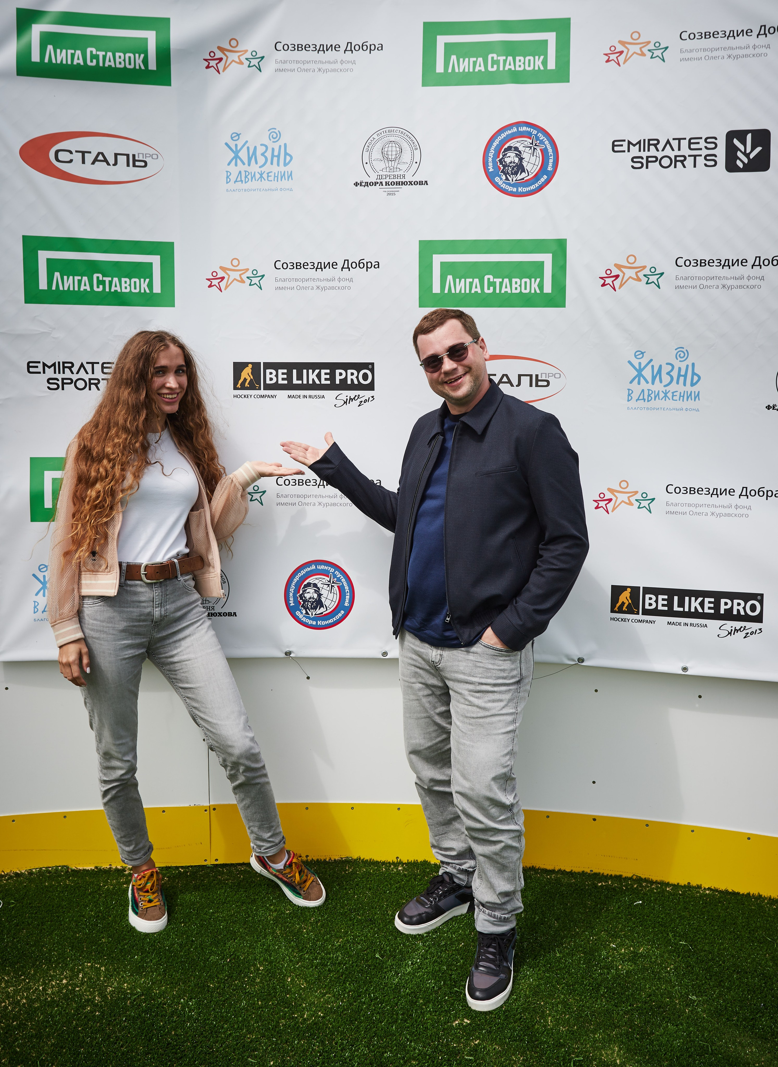 Открытие хоккейной площадки с Федором Конюховым. Репортажный Фотограф