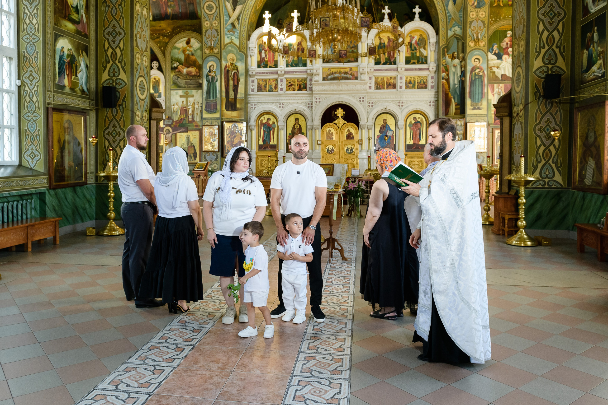 Крещение Вячеслава. Фотограф в Ростове-на-Дону Маркер Елена