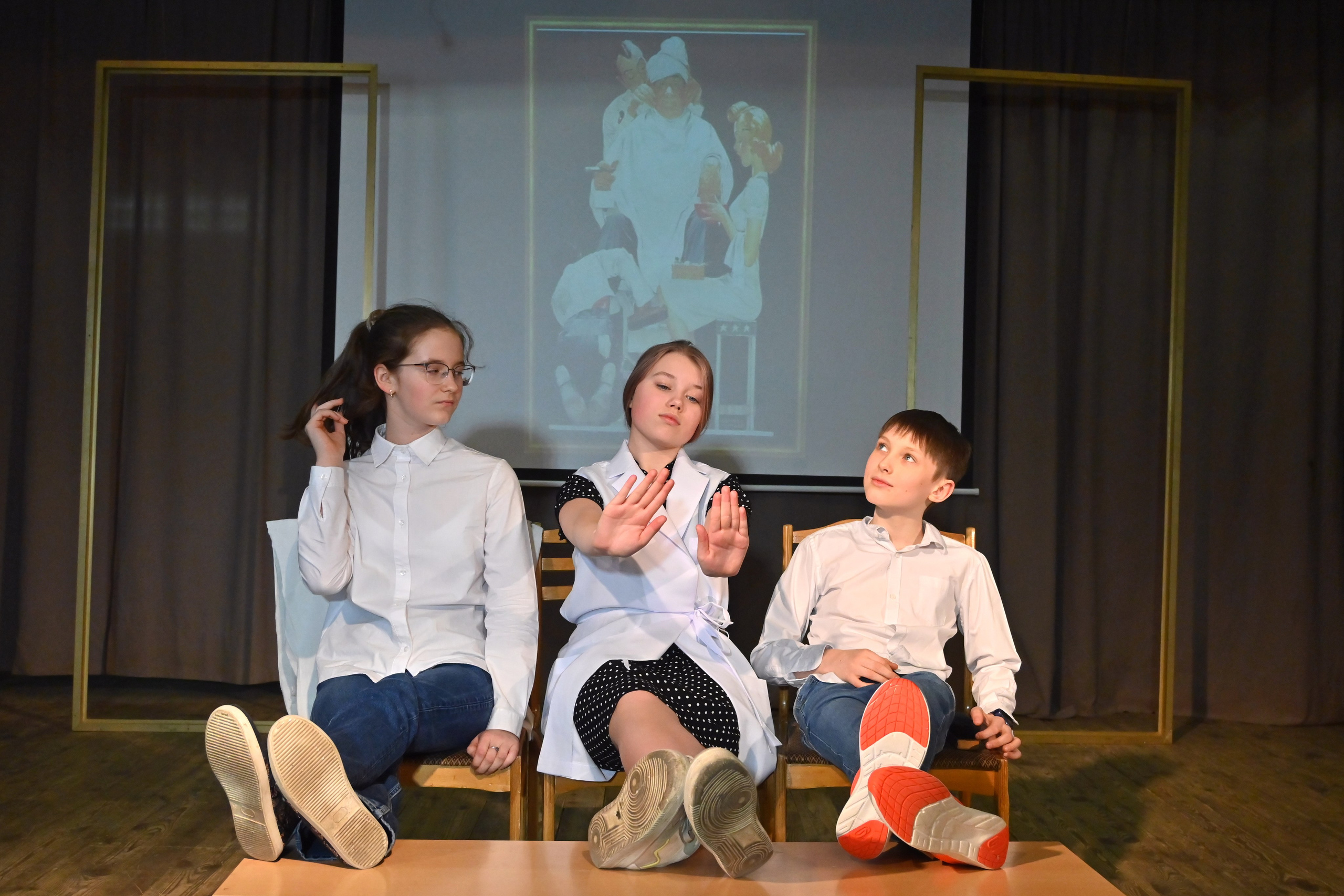 Юные театралы 09.02.2024. Профессиональный фотограф в Москве Алёна Котова