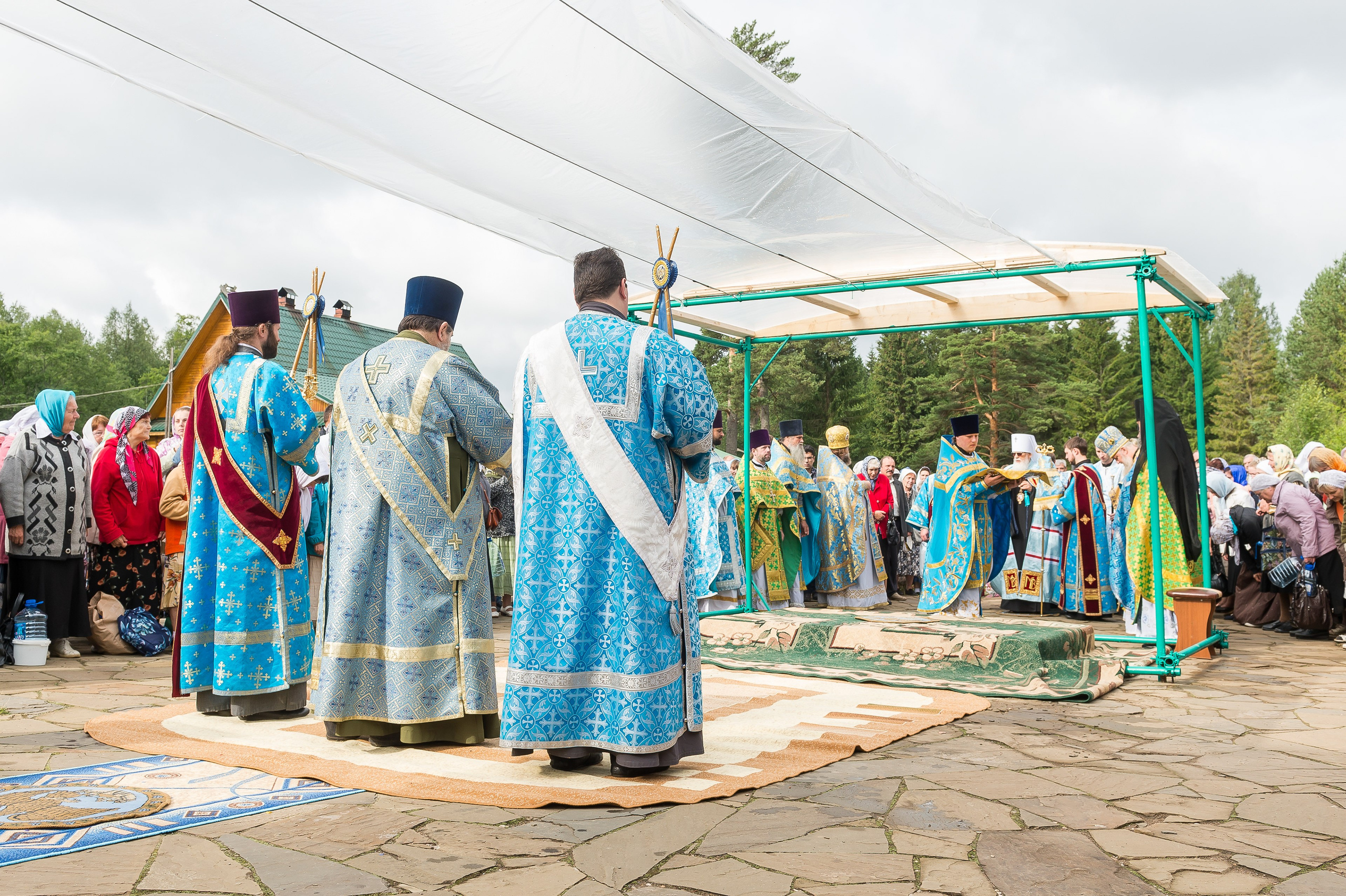 Освящение Оковецкого святого источника. 2015 год. Дима Бабушкин. Фотограф. Подиум. Репортаж. Творчество. Дорого