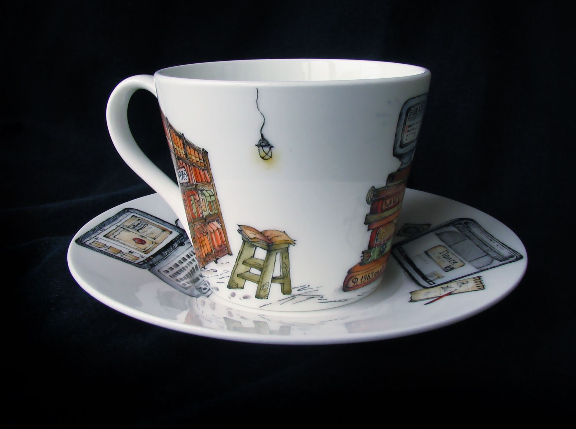 Индивидуальные заказы по росписи фарфора. Надглазурная роспись по фарфору в Санкт-Петербурге