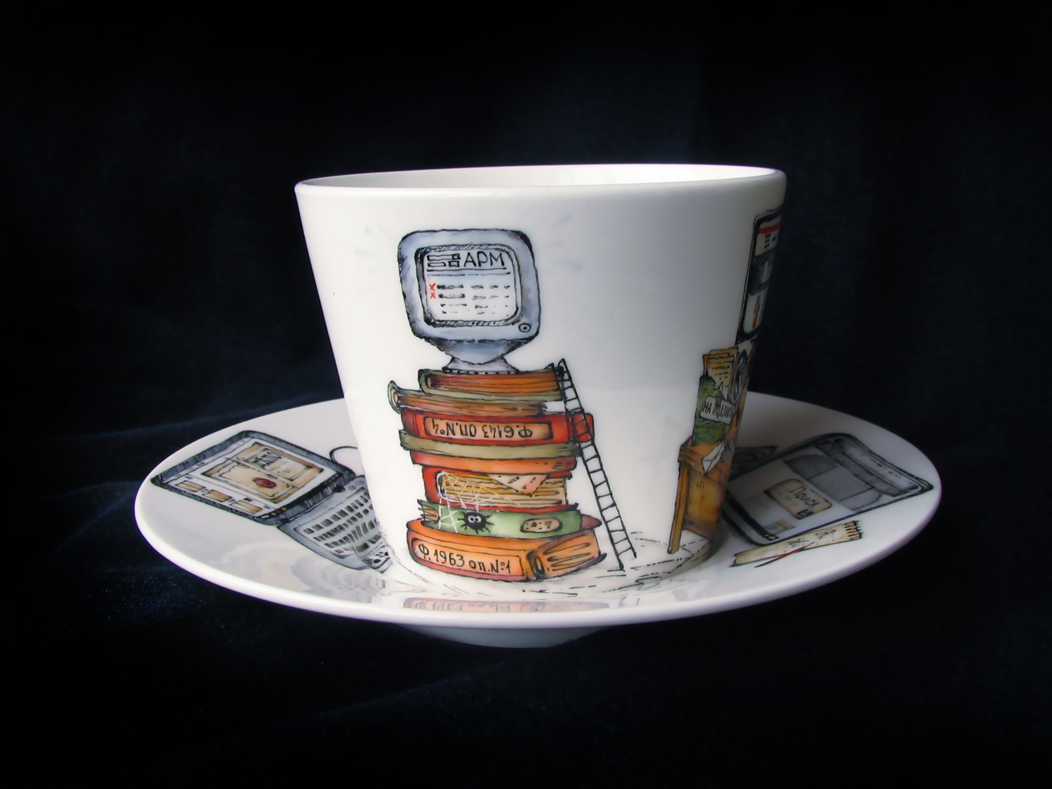 Роспись фарфора Санкт-Петербург. Индивидуальные заказы