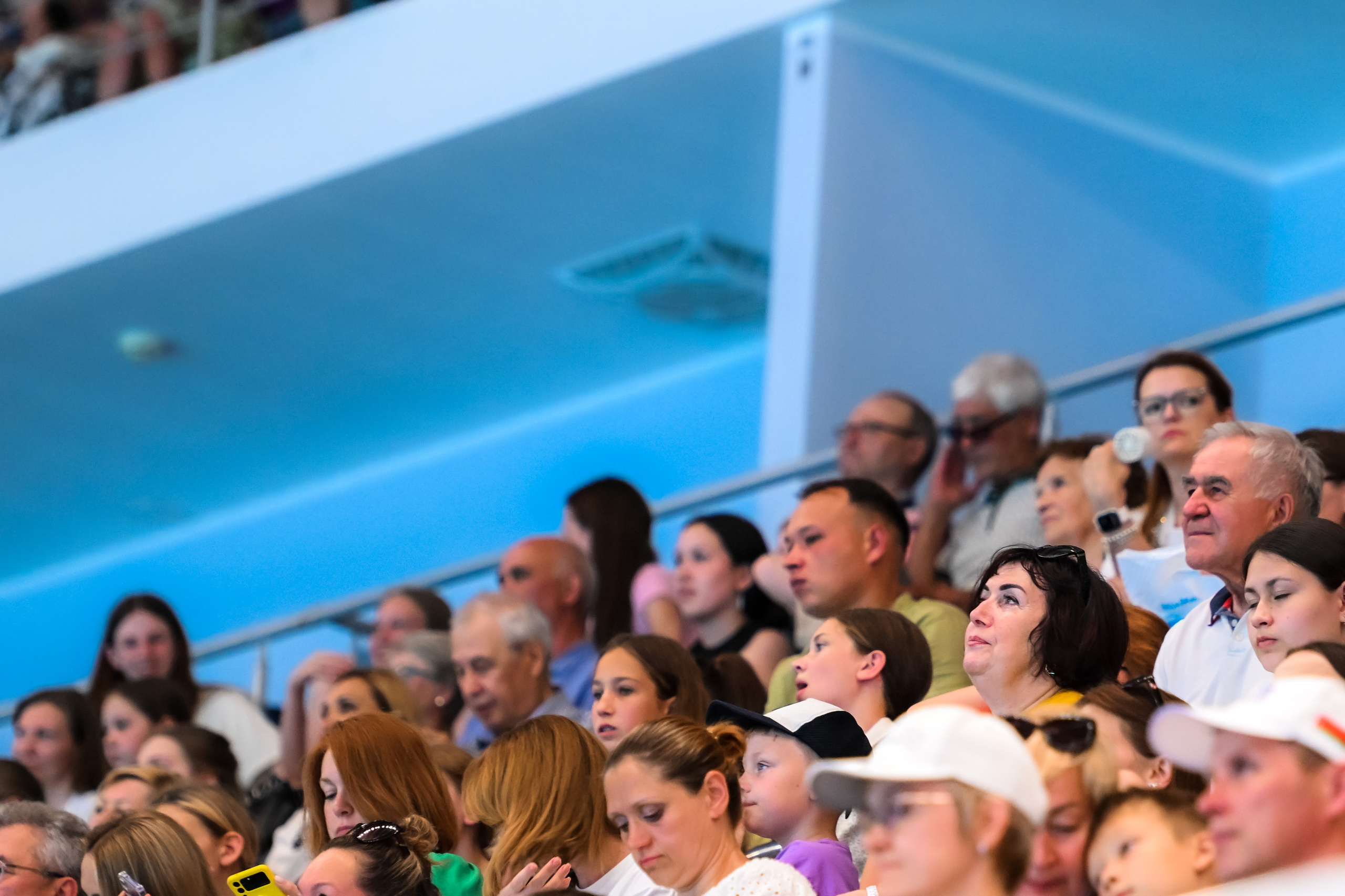 Синхронное плавание «Спортивные игры стран БРИКС». Спортивный и репортажный фотограф в Казани Вячеслав Сатонин