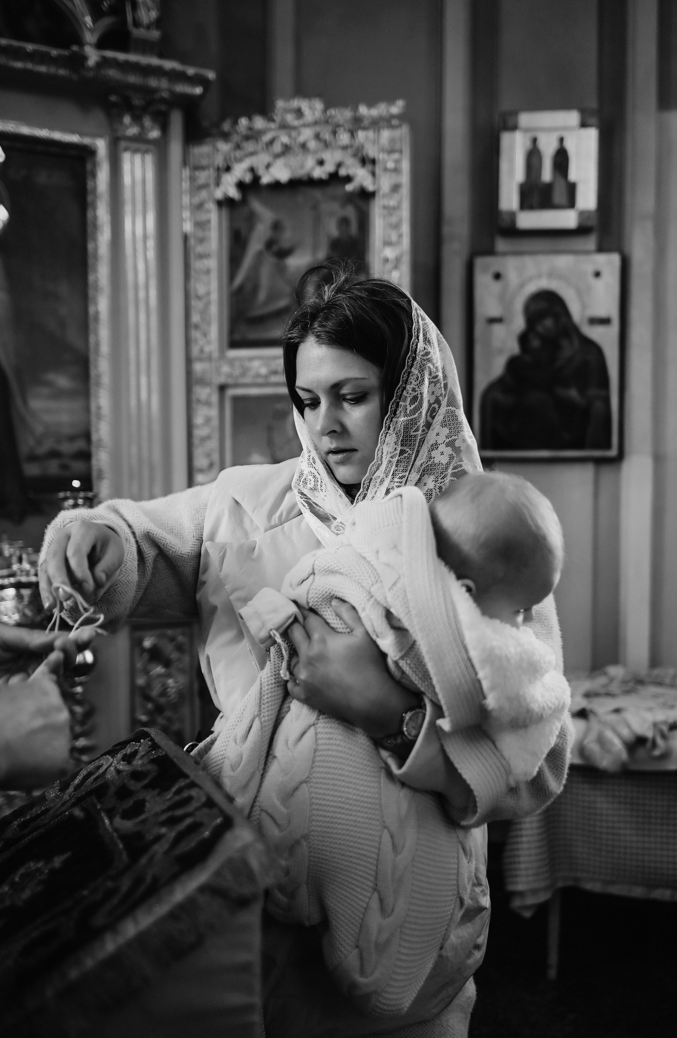 Крещение Любочки. Семейный и свадебный фотограф в Санкт-Петербурге Яна