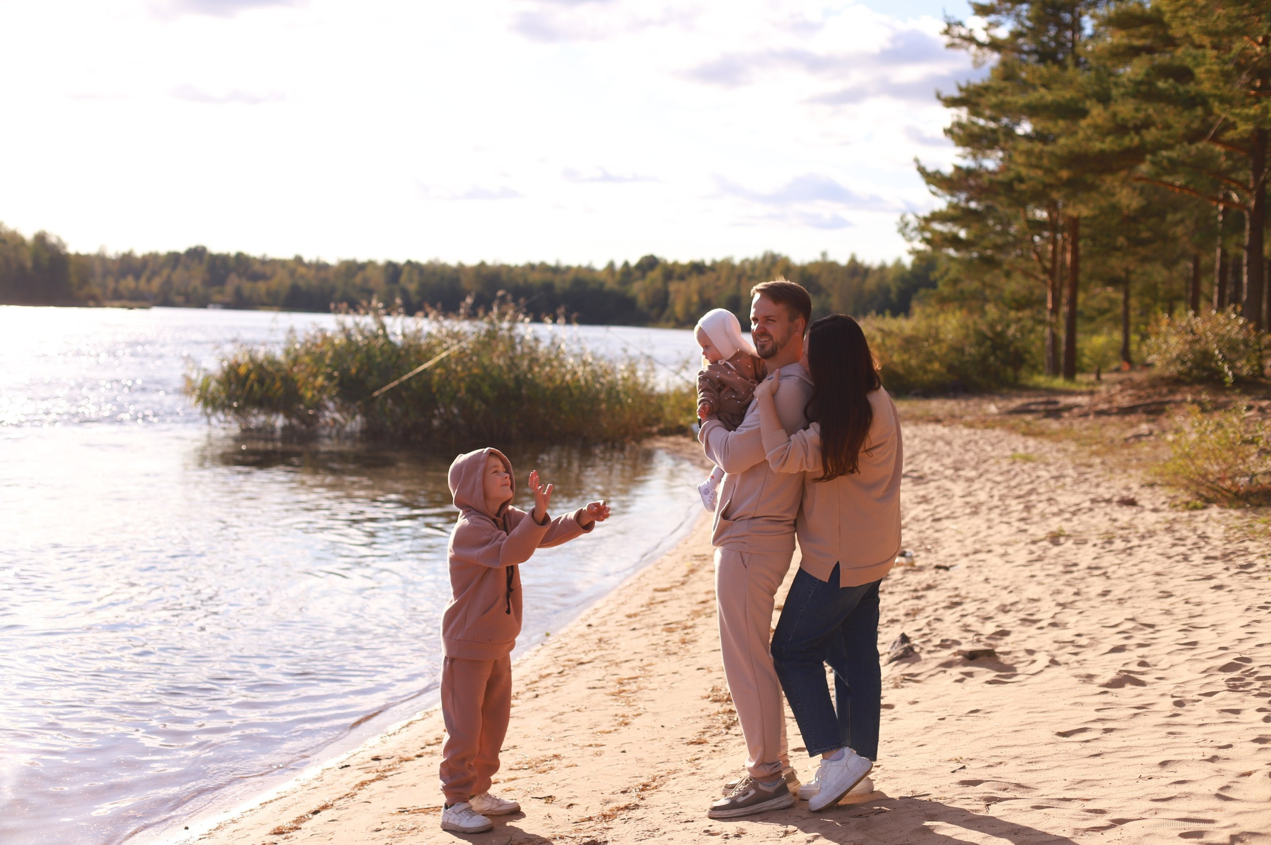 Сергей, Виктория, Андрей, Паулина. Женский и семейный фотограф в Санкт-Петербурге Любовь Малышева