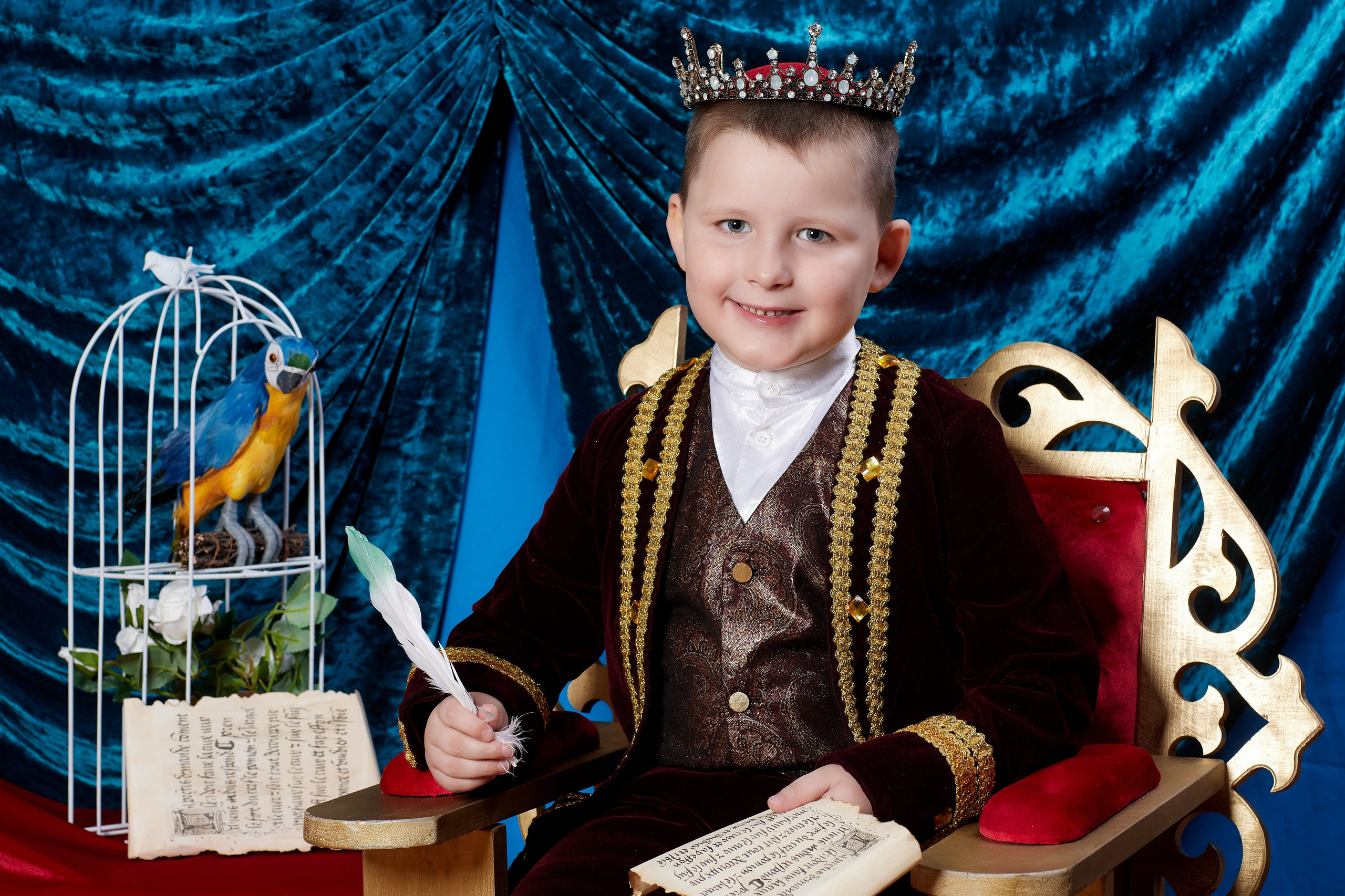 Короли. Детская выездная фотостудия