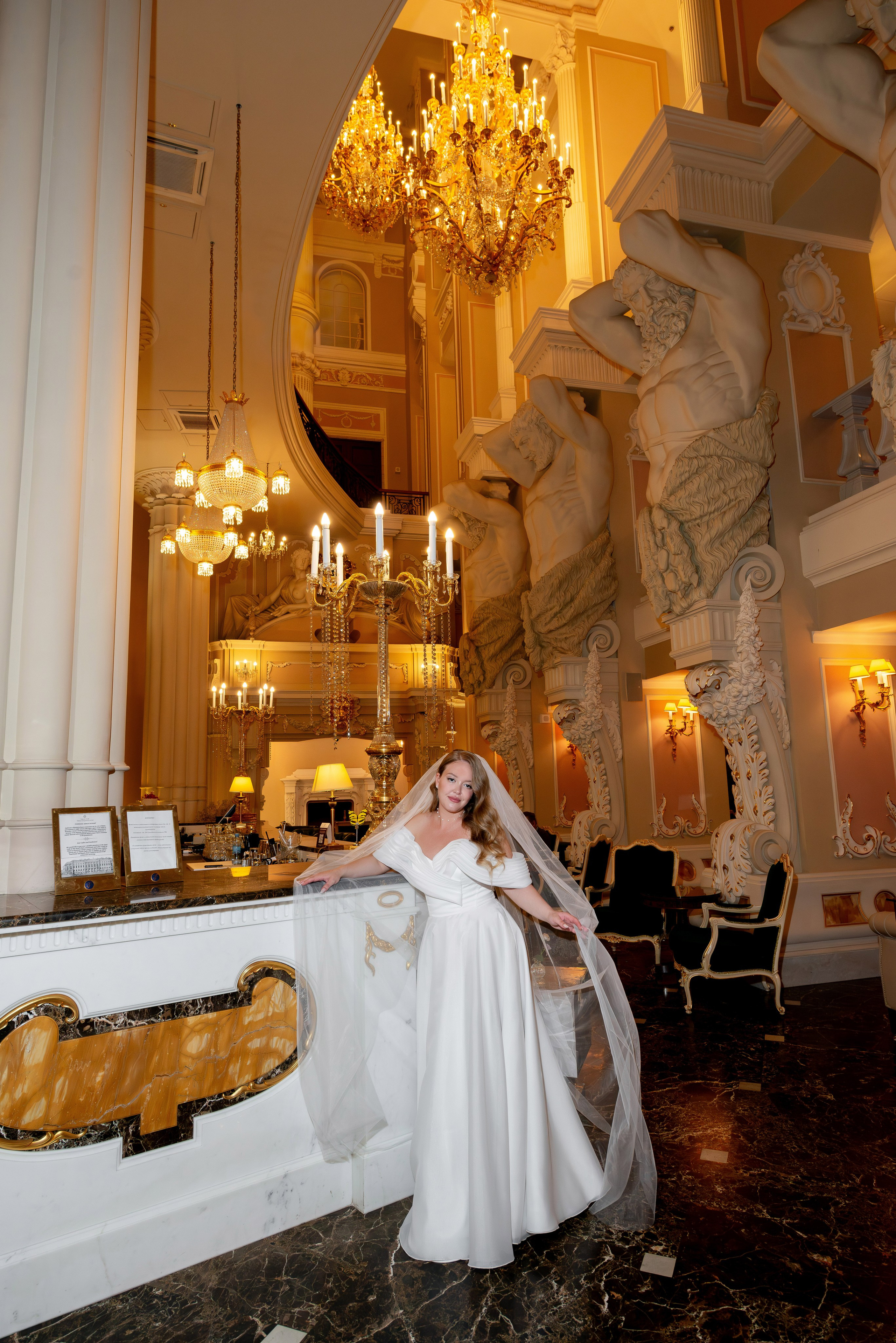 Надежда и Леонид (отель Талион Империал, Дворец Елисеевых). Портретный, семейный и свадебный фотограф в Санкт-Петербурге и в Пушкине Ширяев Денис