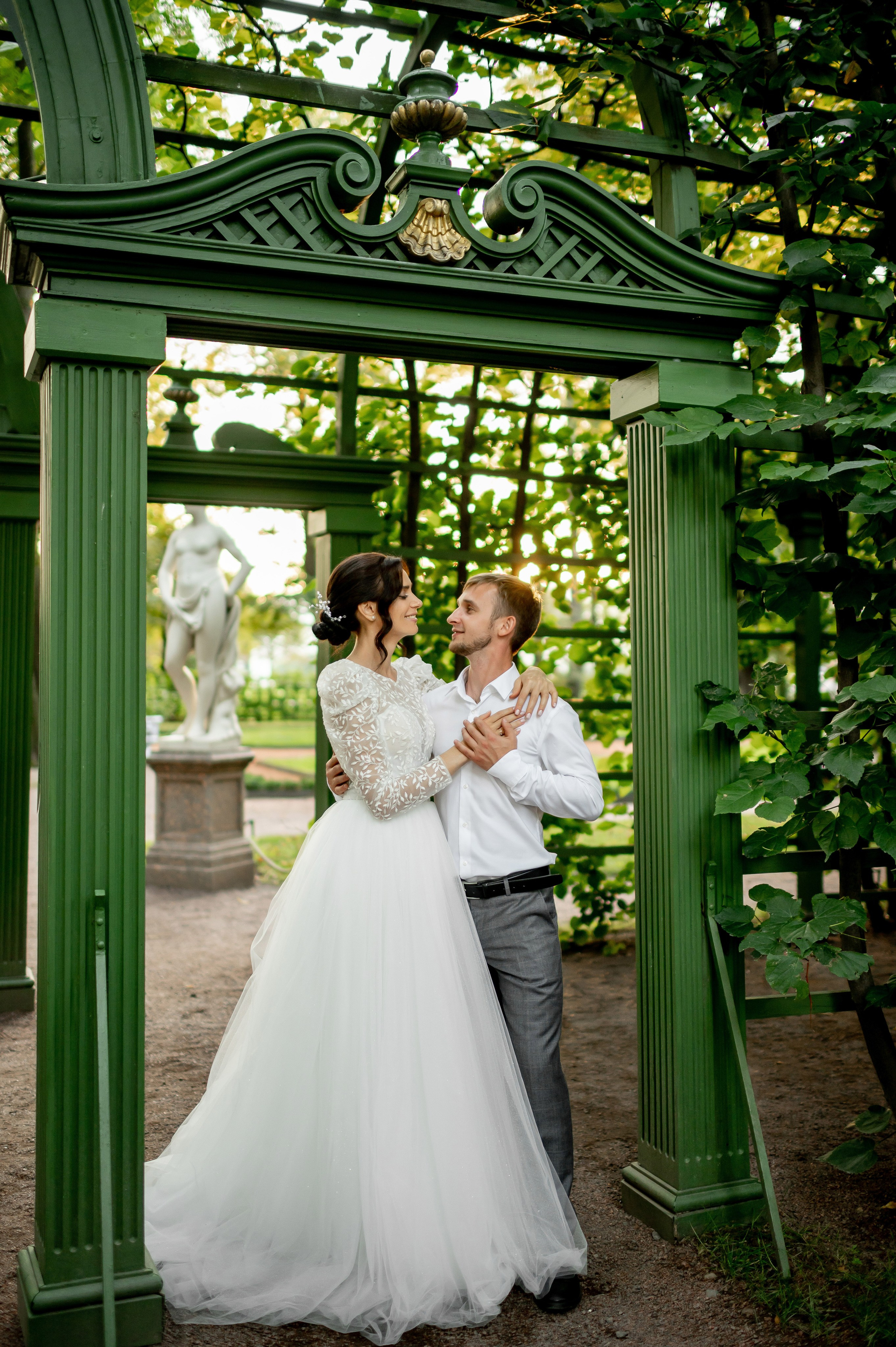 Кирилл и Анжела (круассаны, кофе и фотосессия в Летнем саду). Портретный, семейный и свадебный фотограф в Санкт-Петербурге и в Пушкине Ширяев Денис