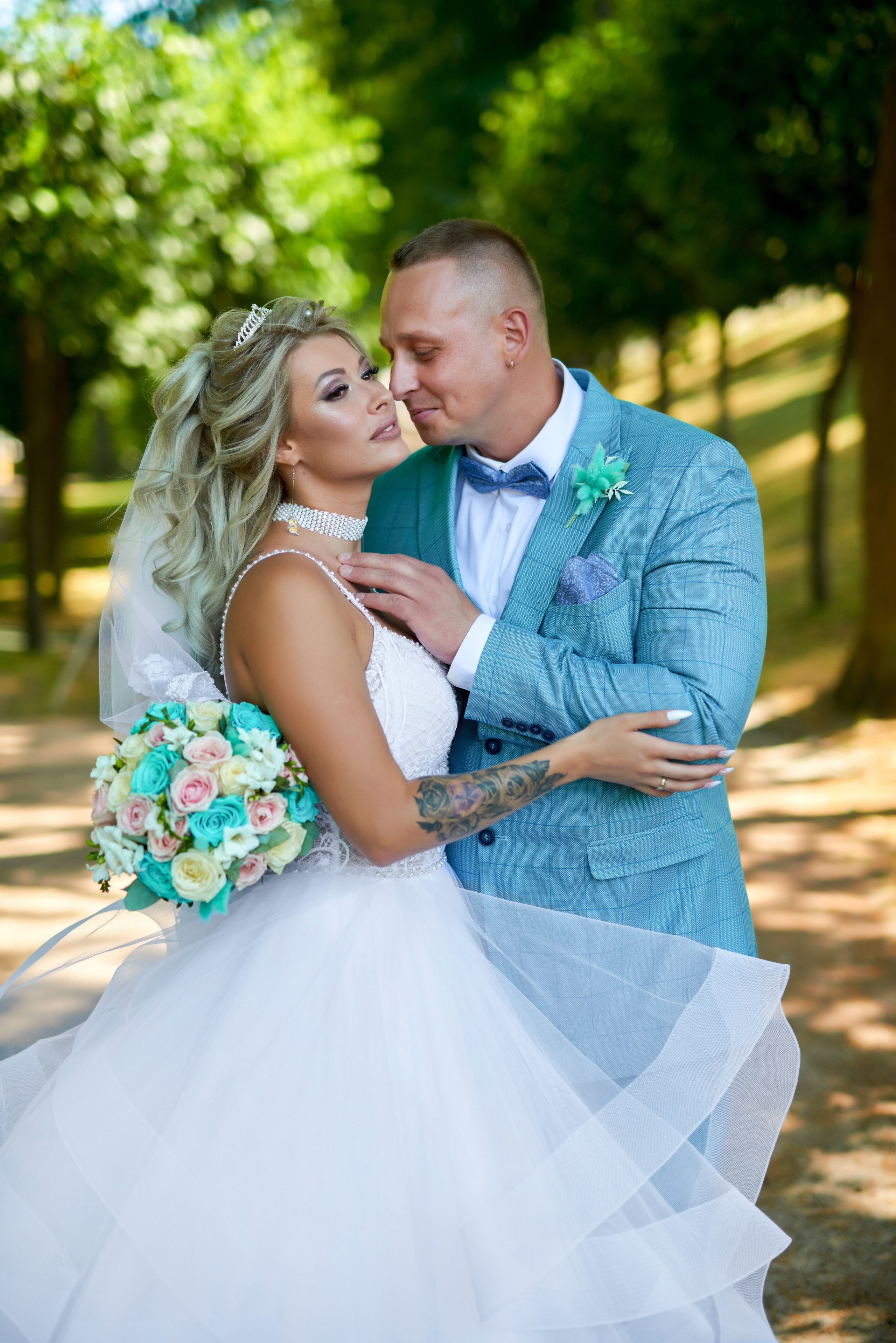 Свадебная прогулка в Петергофе. Портретный, семейный и свадебный фотограф в Санкт-Петербурге и в Пушкине Ширяев Денис