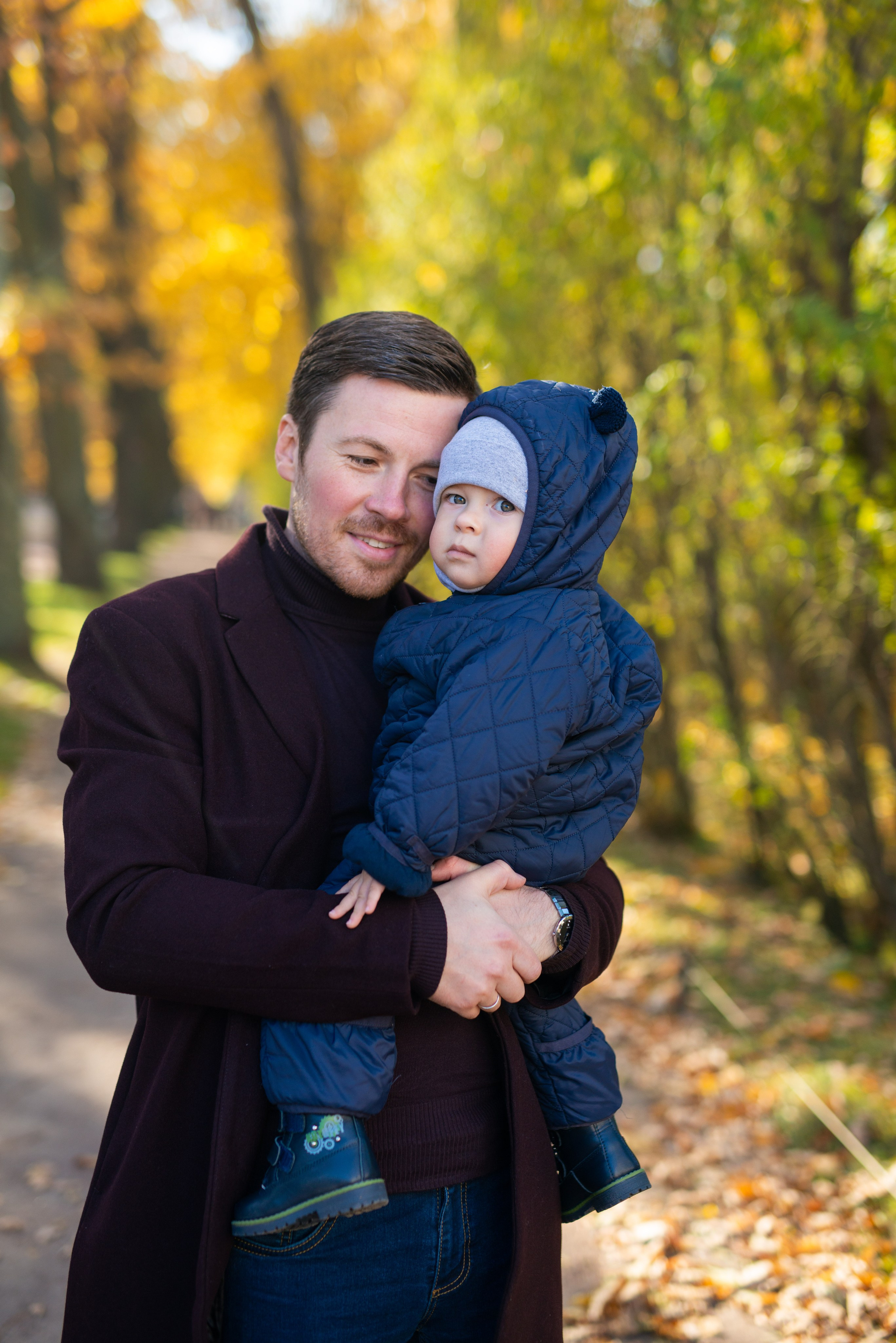 Егор, Валерия и Андрей осенняя прогулка. Портретный, семейный и свадебный фотограф в Санкт-Петербурге и в Пушкине Ширяев Денис