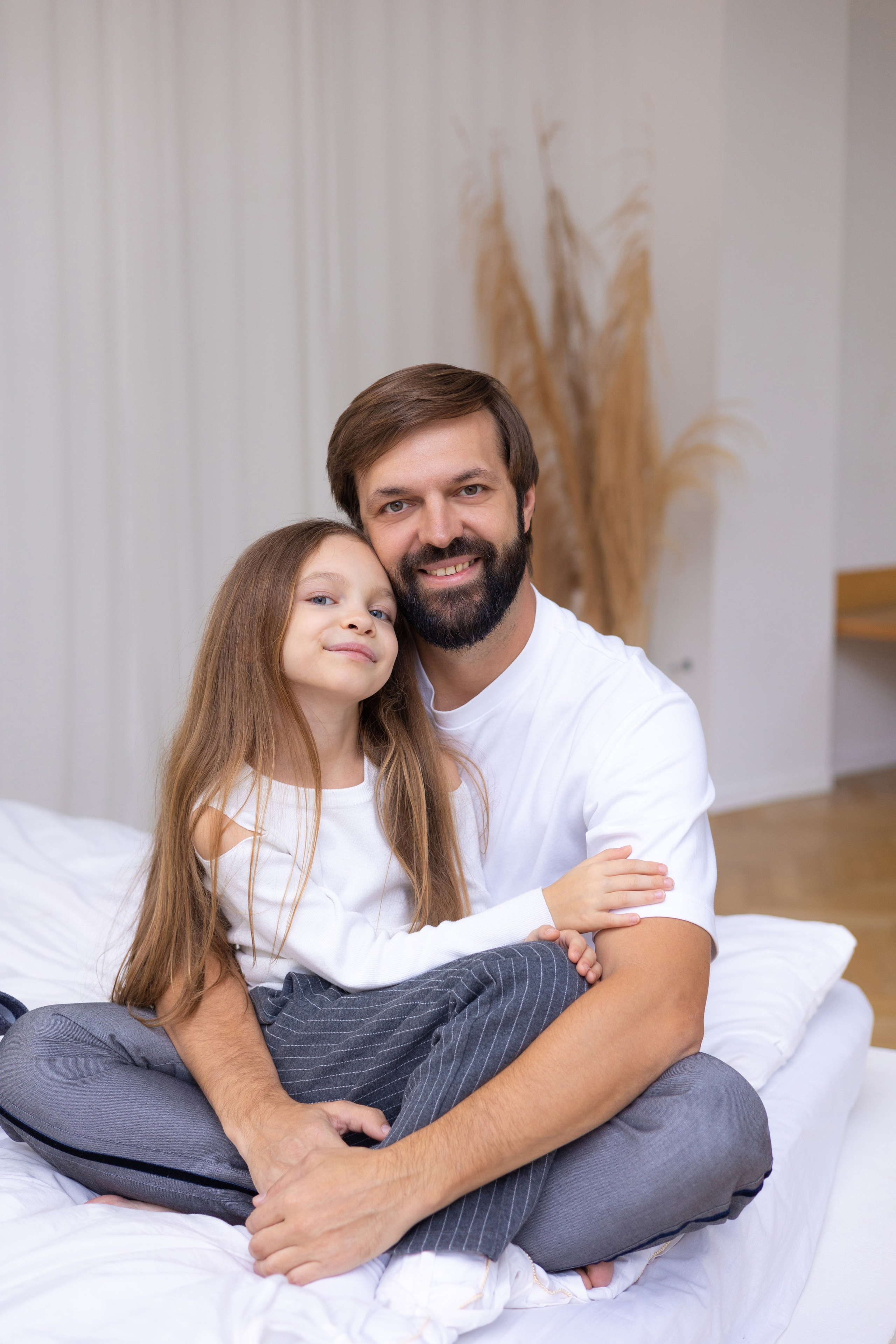 Антон с дочками. СЕМЕЙНАЯ ФОТОСЕССИЯ МОСКВА