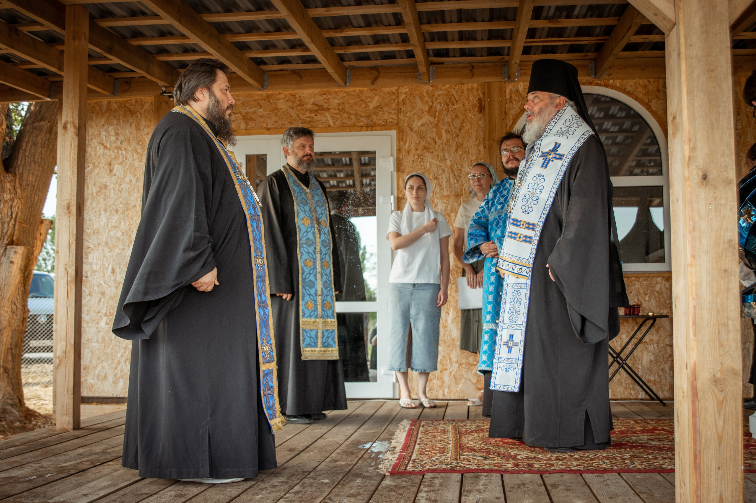 Освещение купола в храме Казанской иконы Божьей Матери х. Закутский. Церковный, семейный и репортажный фотограф Волгоград, Волжский