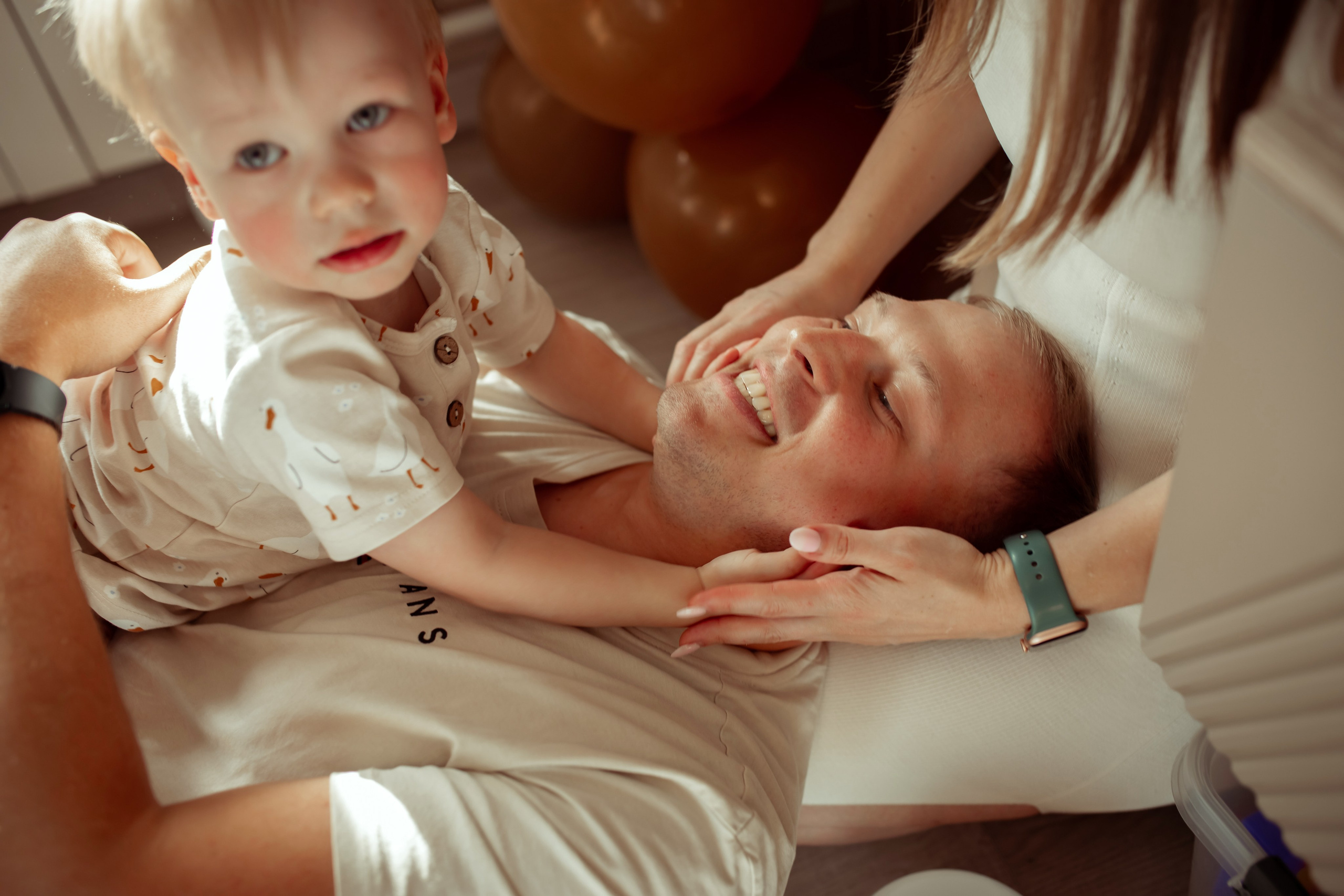 День рождение Арсения+домашняя съемка. Семейный и детский фотограф в Москве Дорогова Екатерина