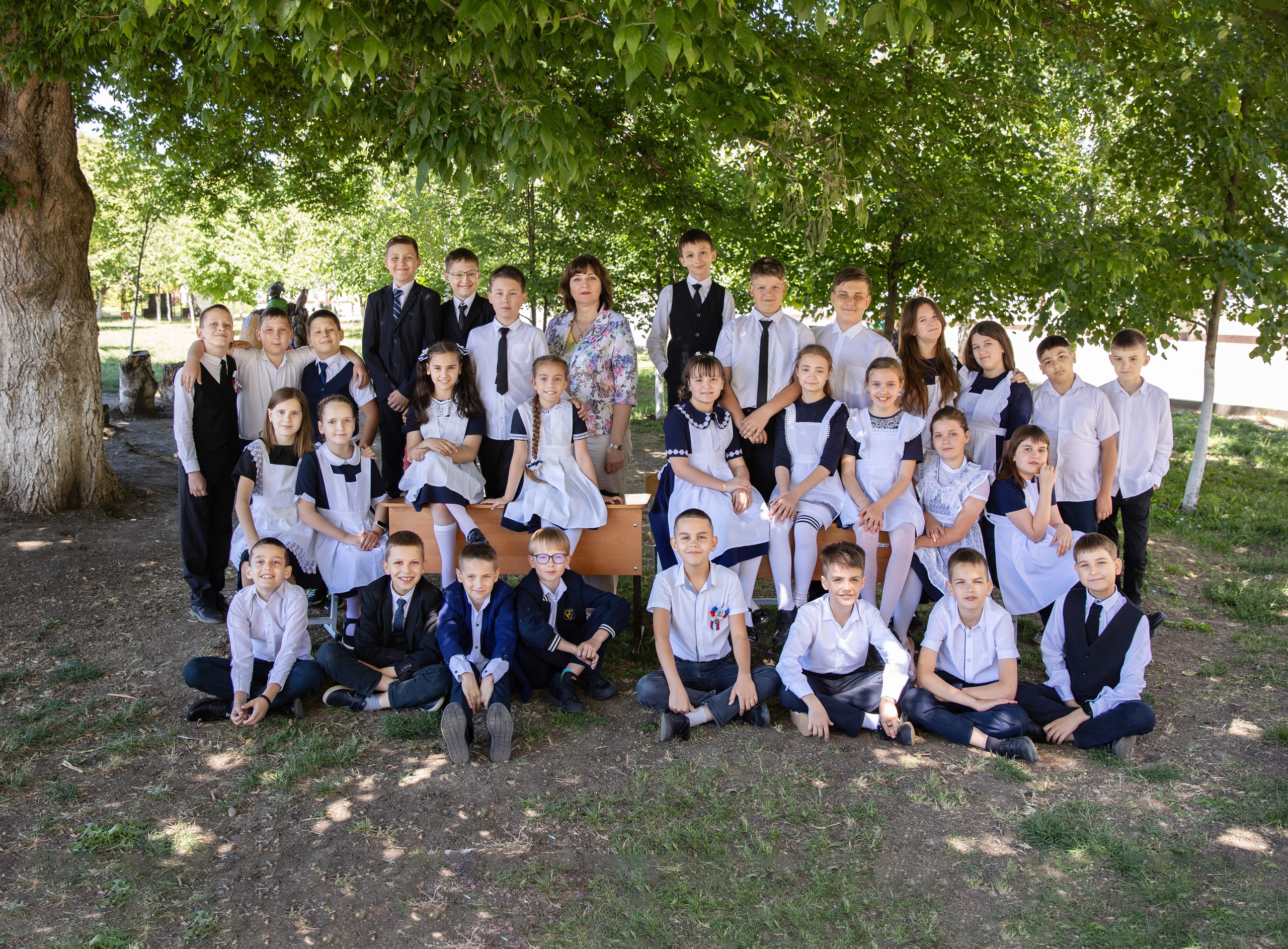 Общие фото класса. Школьный фотограф в Краснодаре Юлия Войлова