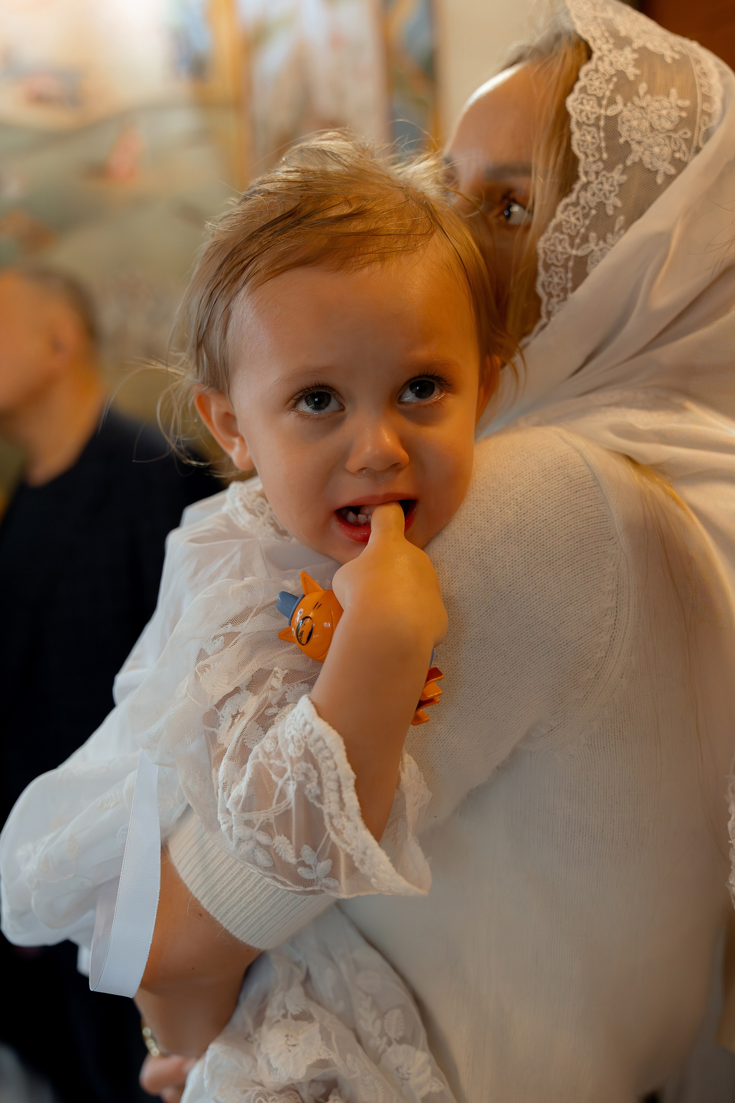 Таинство крещения Машеньки. Свадебный фотограф в Москве