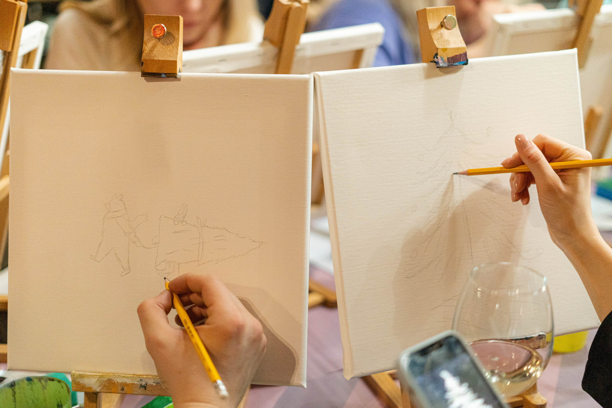 Корпоратив Teach Me Art 2. Портретный фотограф в Москве и Санкт-Петербурге Арина Чех