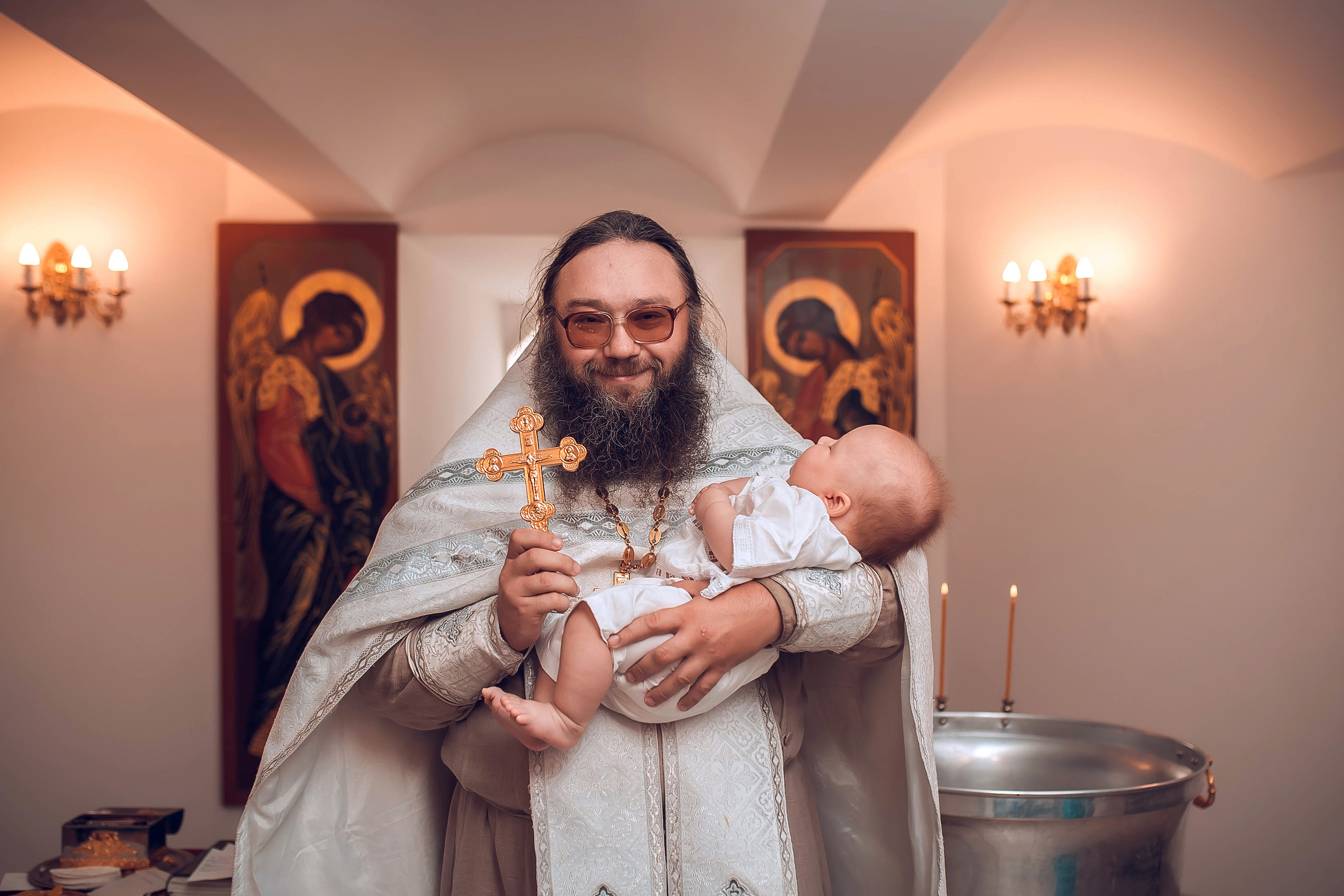 Таинство крещения. Фотограф на Крещение