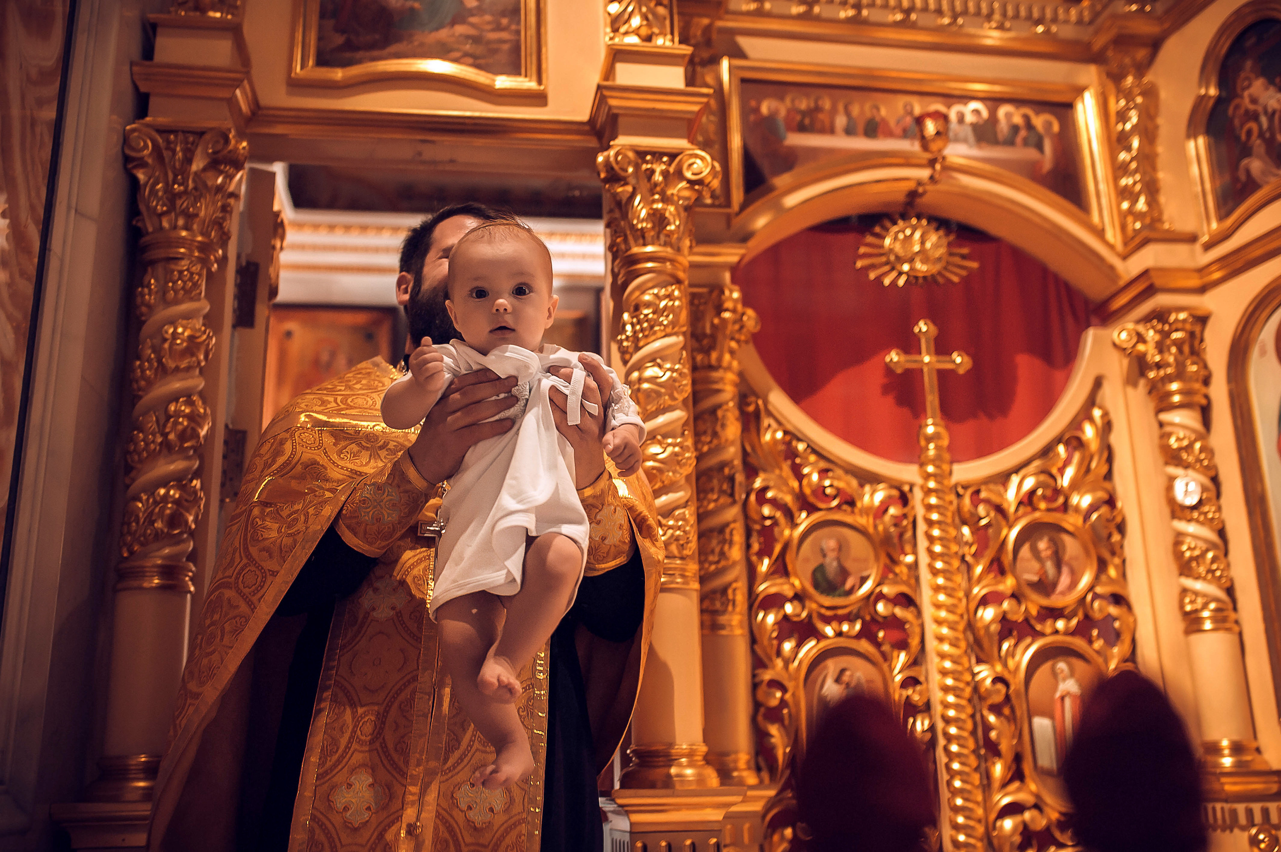 Таинство крещения. Фотограф на Крещение