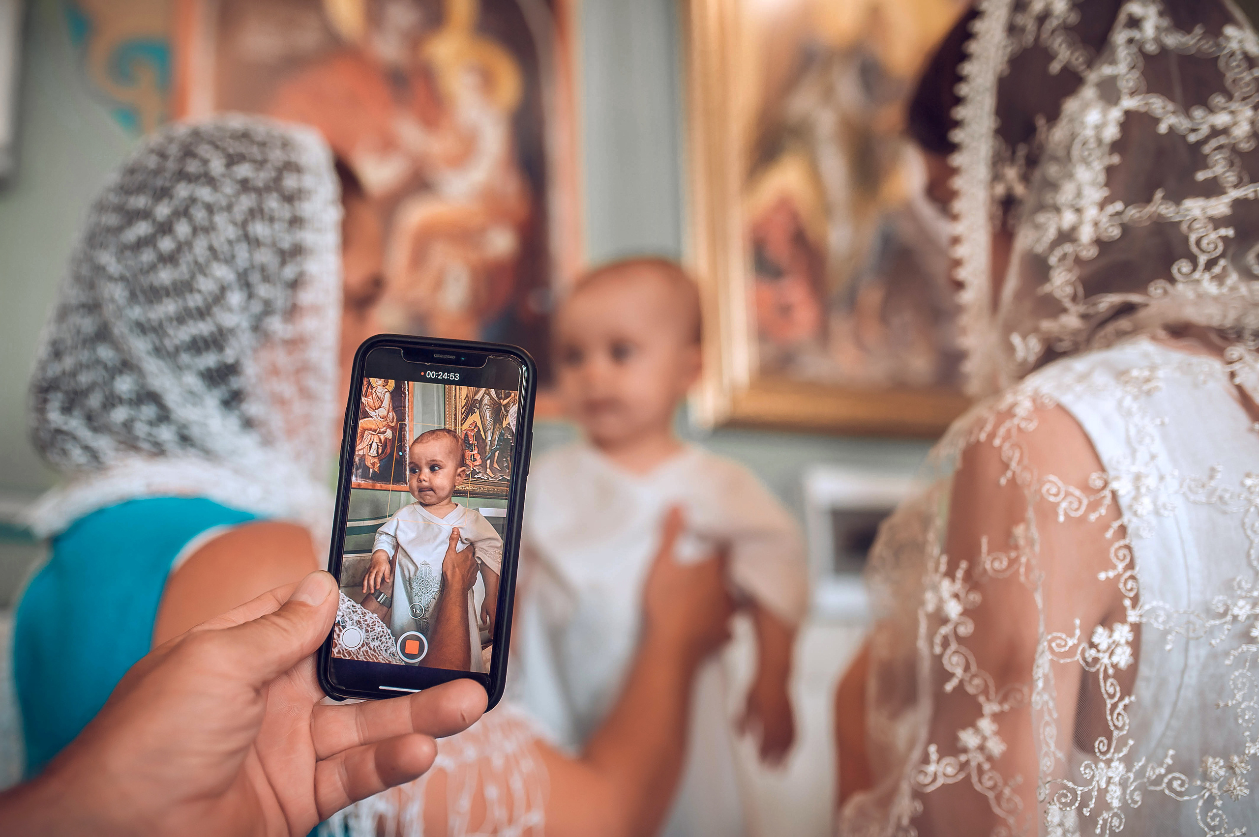 Таинство крещения. Фотограф на Крещение