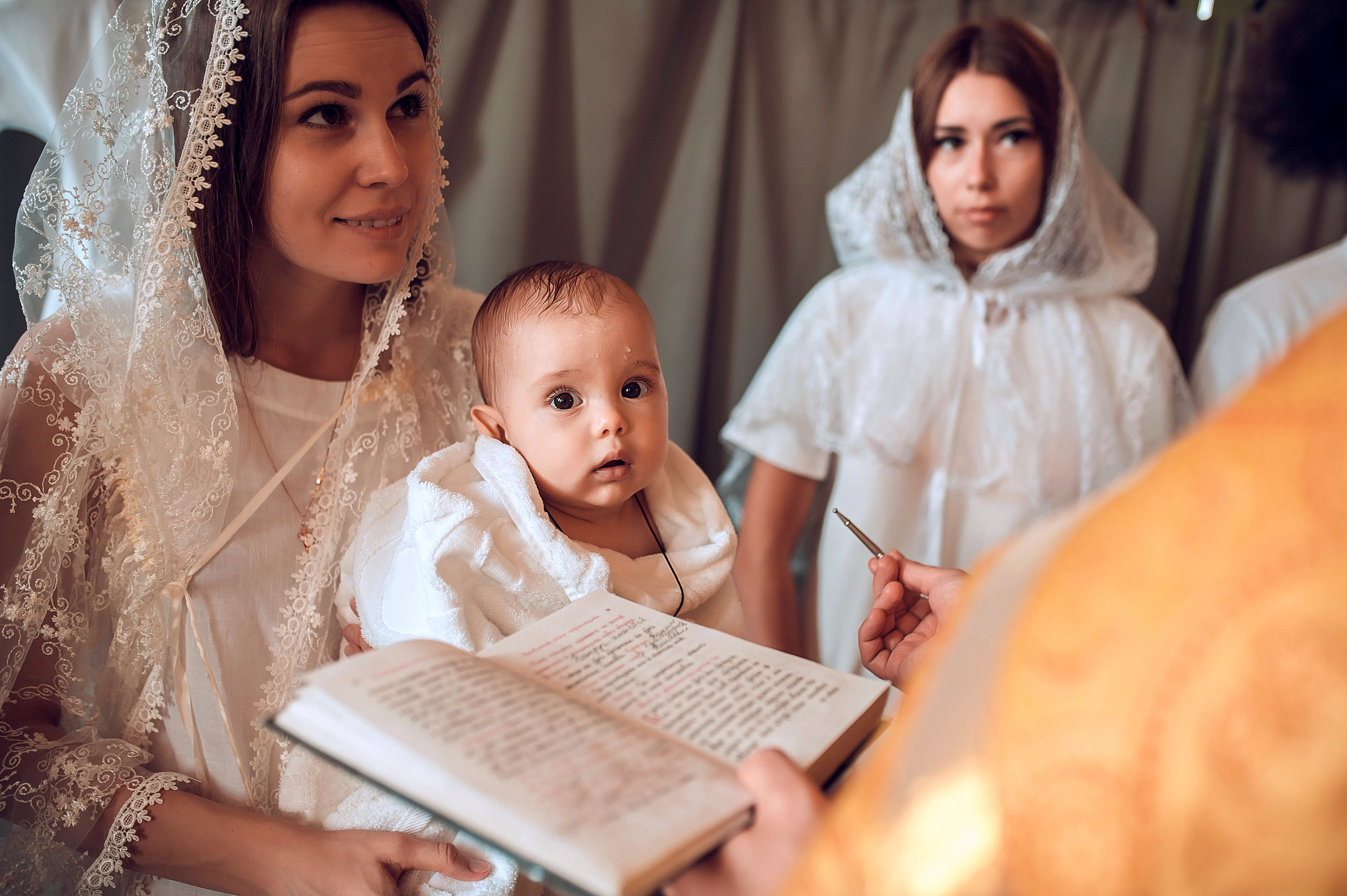 Таинство крещения. Фотограф на Крещение
