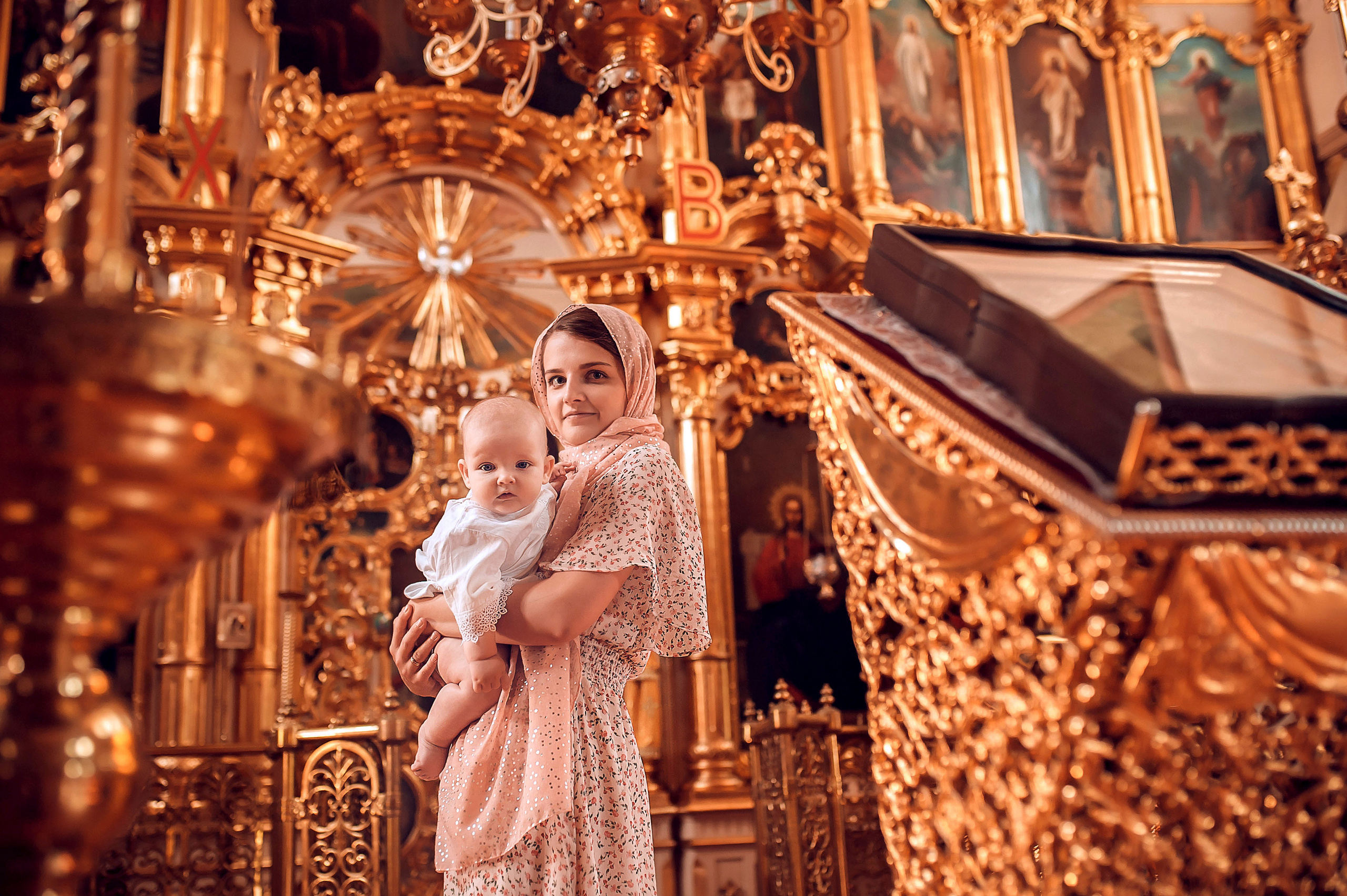 Таинство крещения. Фотограф на Крещение