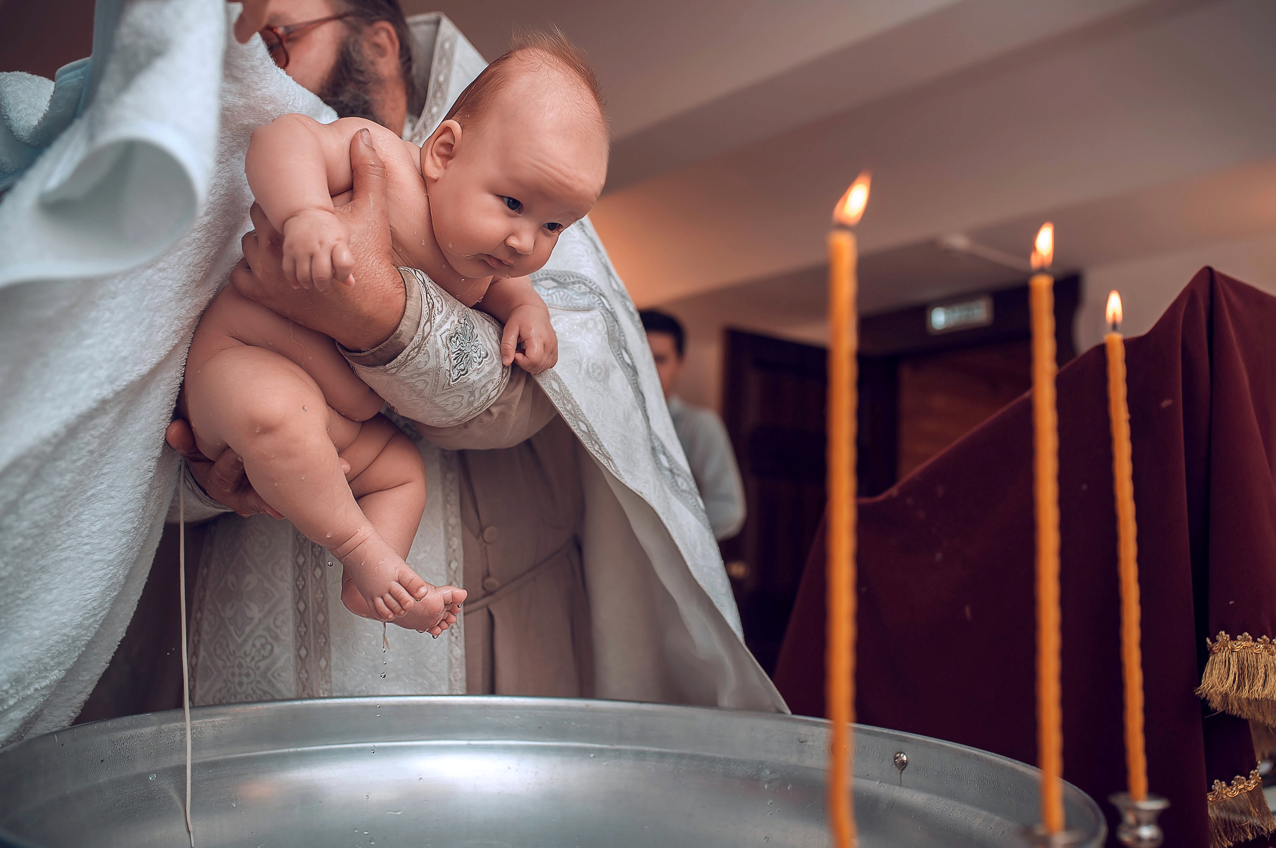 Таинство крещения. Фотограф на Крещение