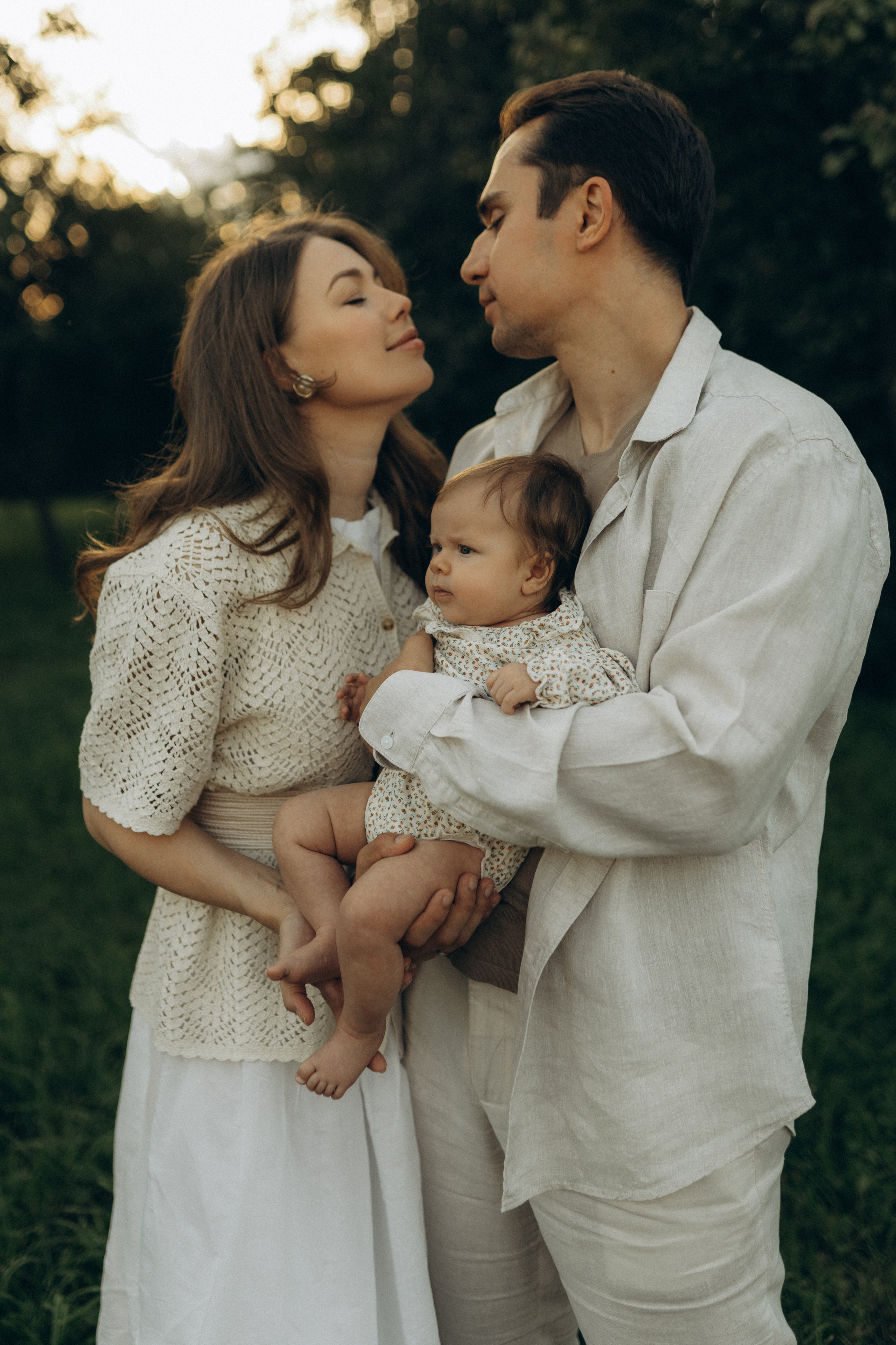 Кристина, Сергей и Полина. Семейный lifestyle фотограф в Москве Рената Рафикова