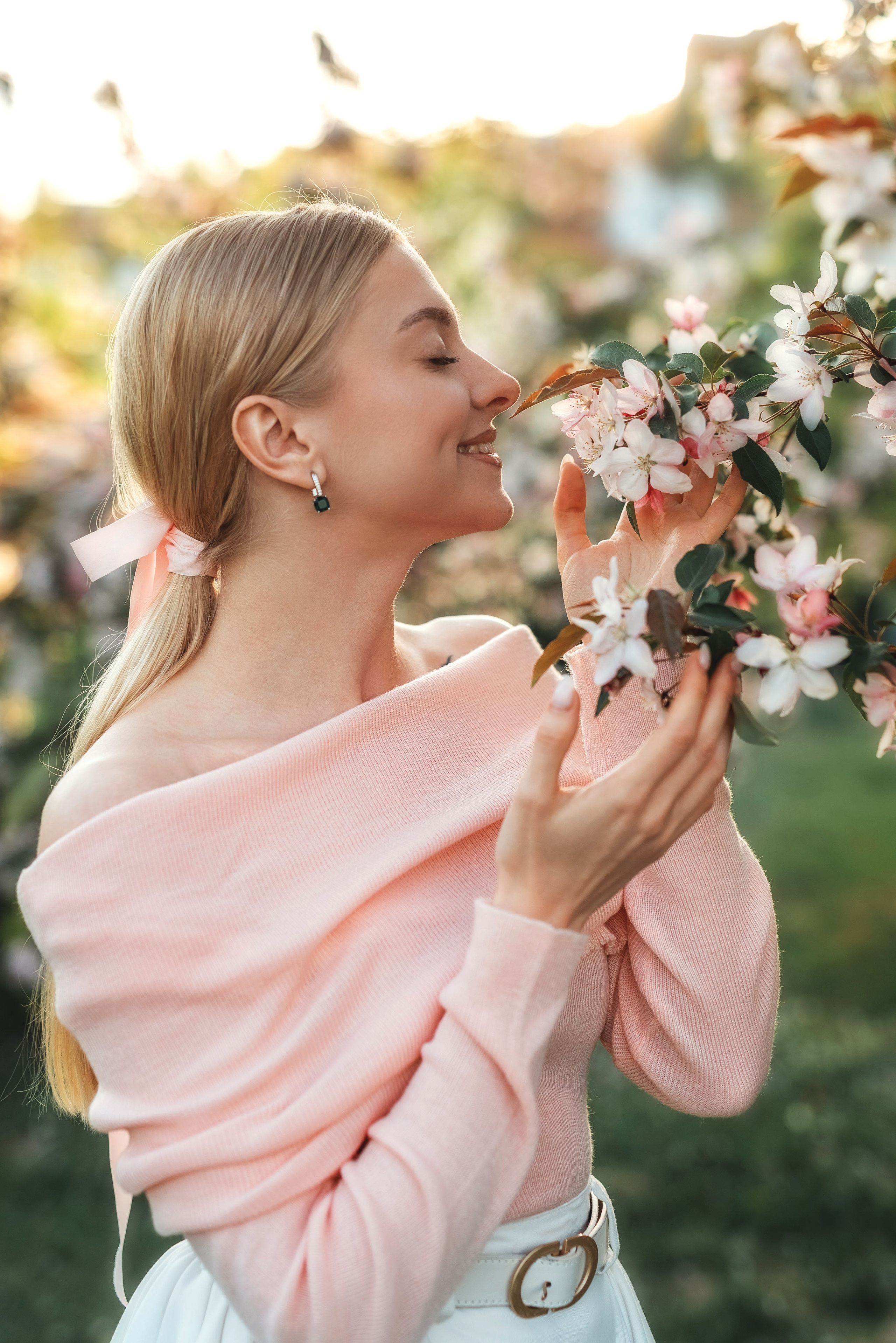 Фотосессия в цветении. Семейный, детский фотограф в Воронеже Анна Никитина