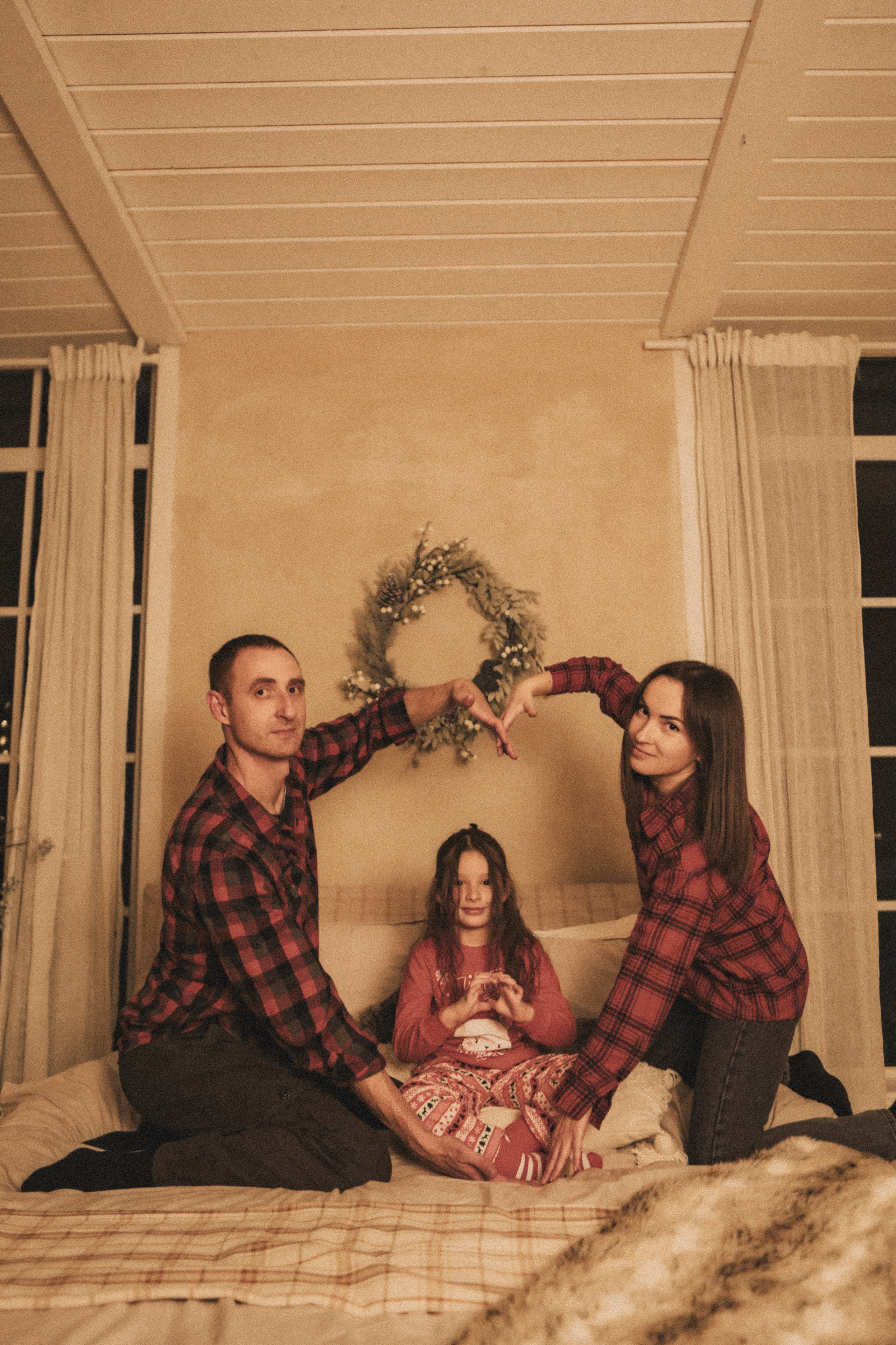 New Year's family. Фотограф Санкт-Петербурга