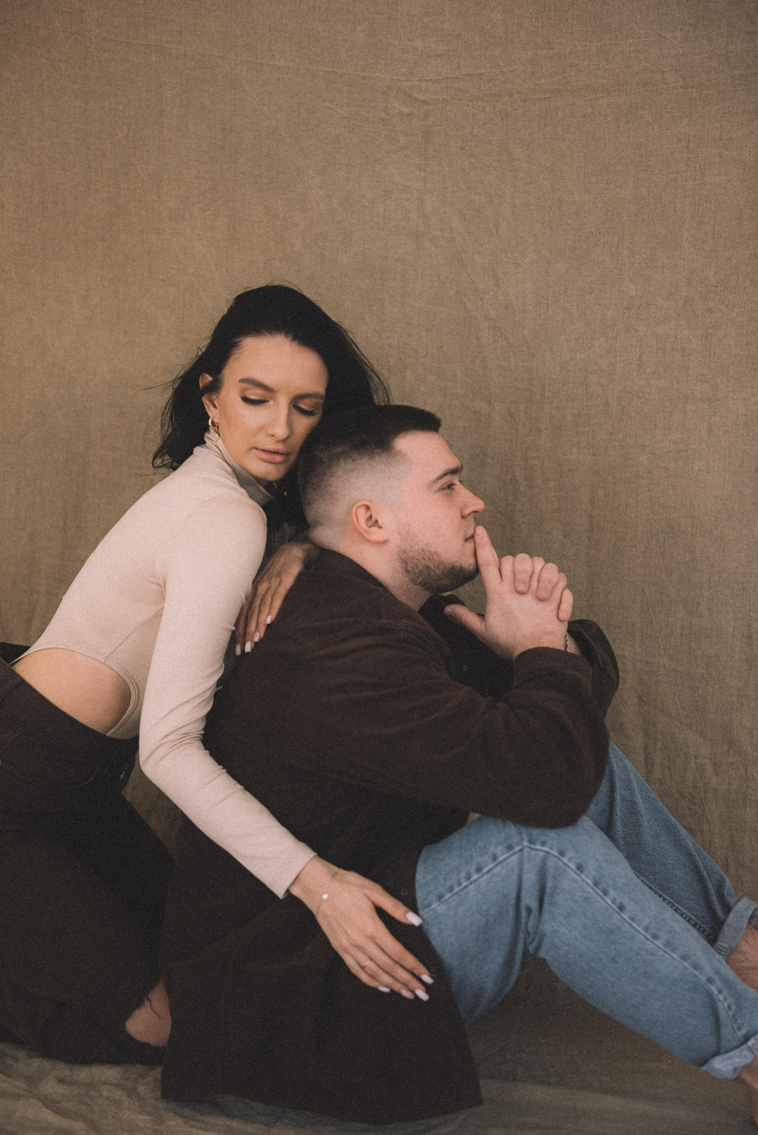 Лавстори в студии. Фотограф Родионова Екатерина в Москве и Оренбурге