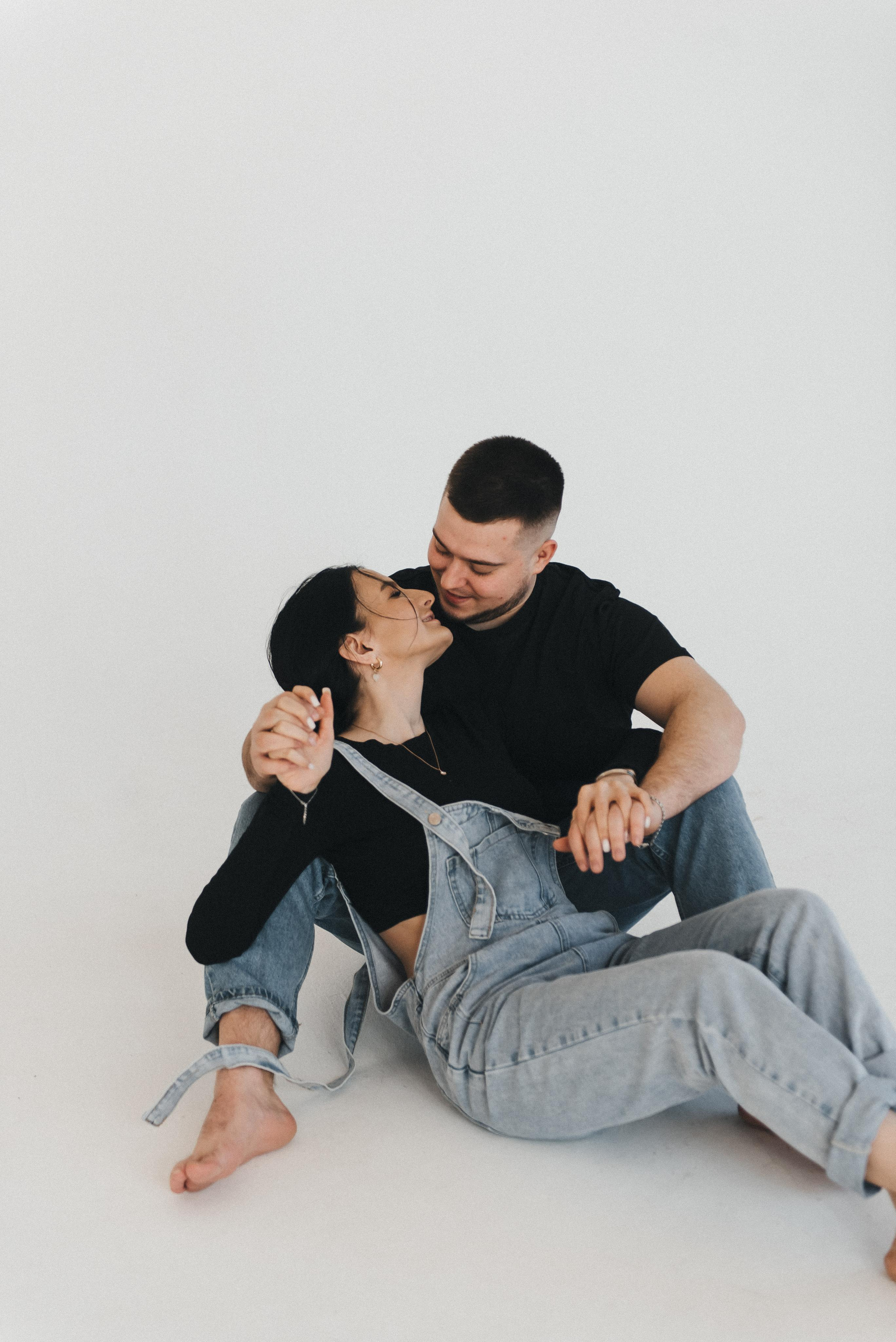 Лавстори в студии. Фотограф Родионова Екатерина в Москве и Оренбурге