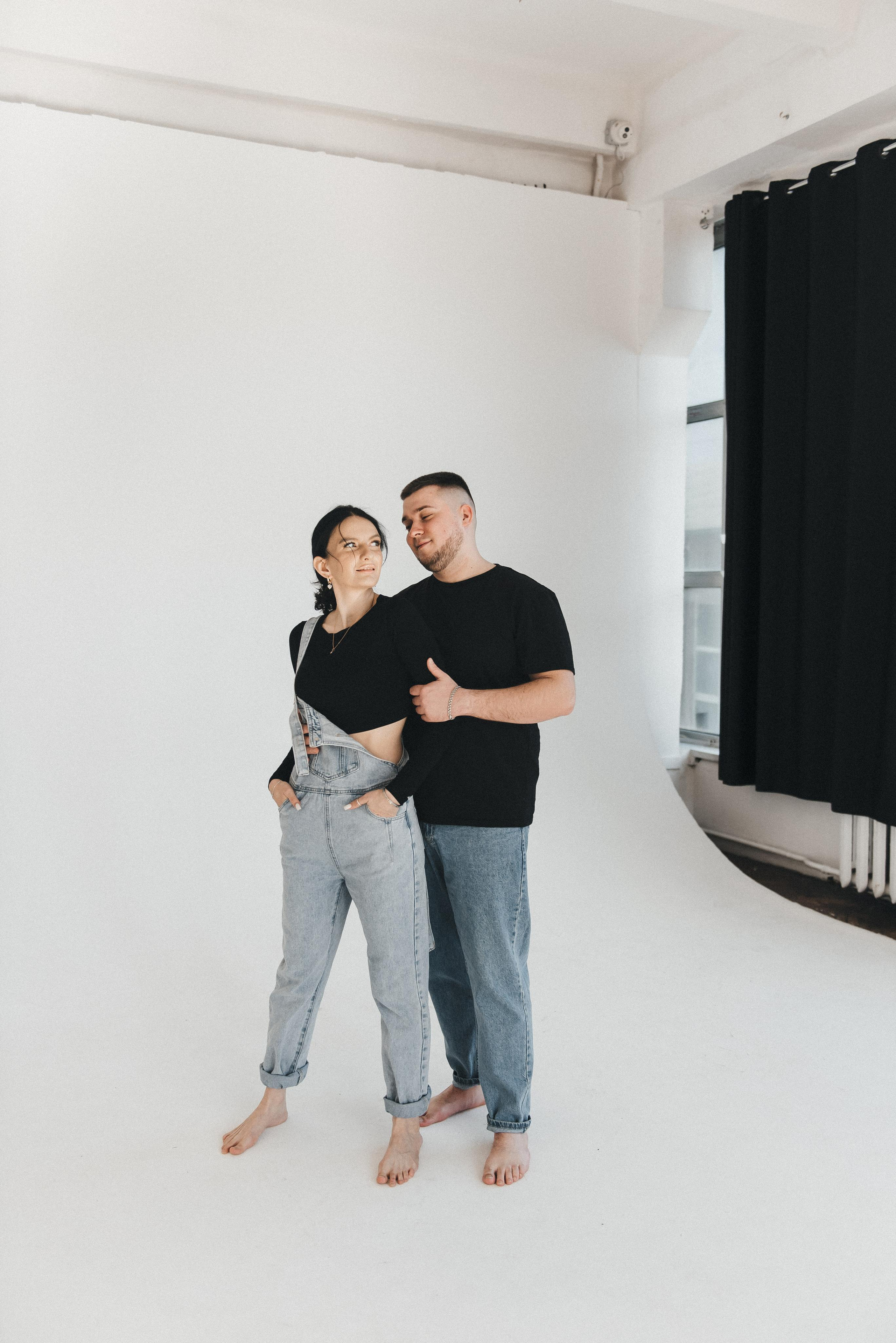 Лавстори в студии. Фотограф Родионова Екатерина в Москве и Оренбурге