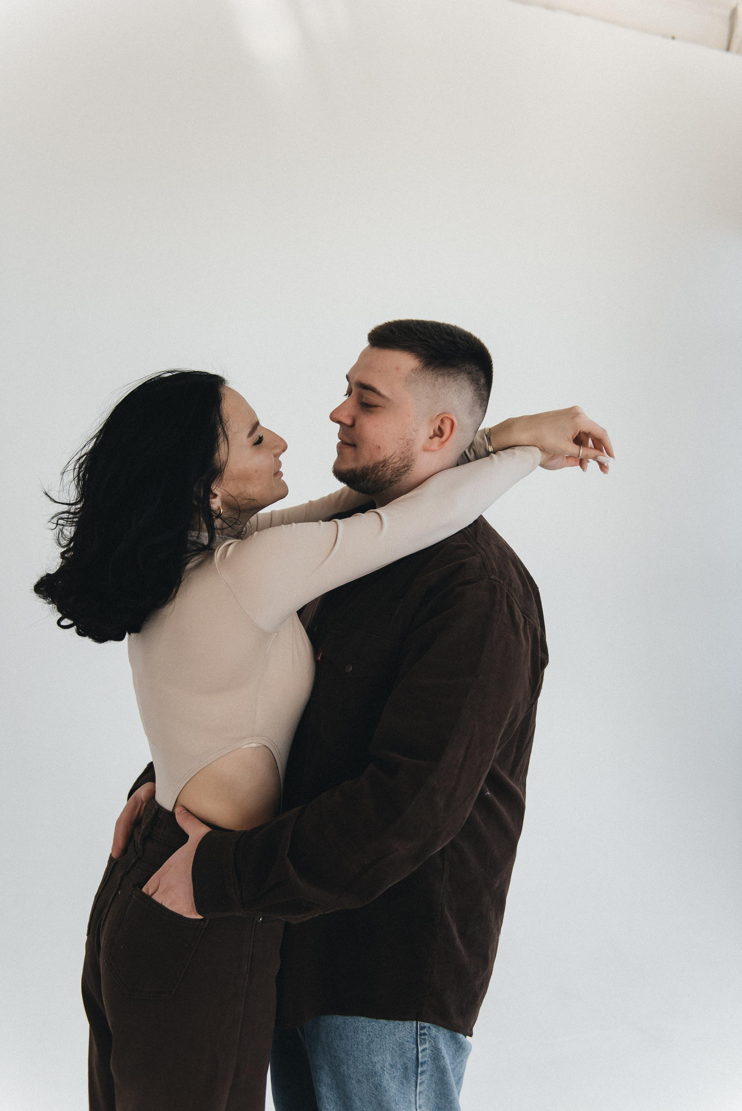 Лавстори в студии. Фотограф Родионова Екатерина в Москве и Оренбурге