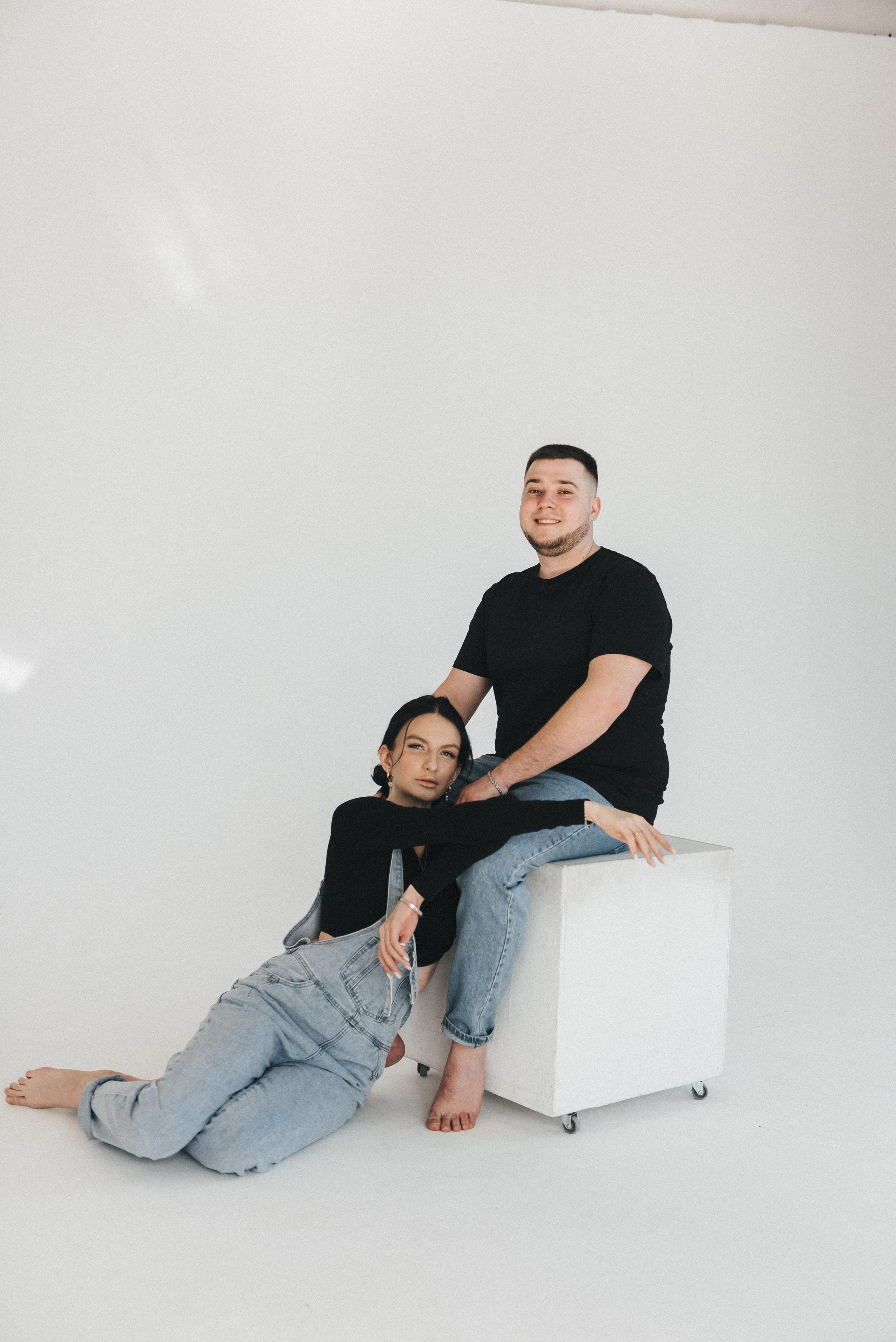 Лавстори в студии. Фотограф Родионова Екатерина в Москве и Оренбурге